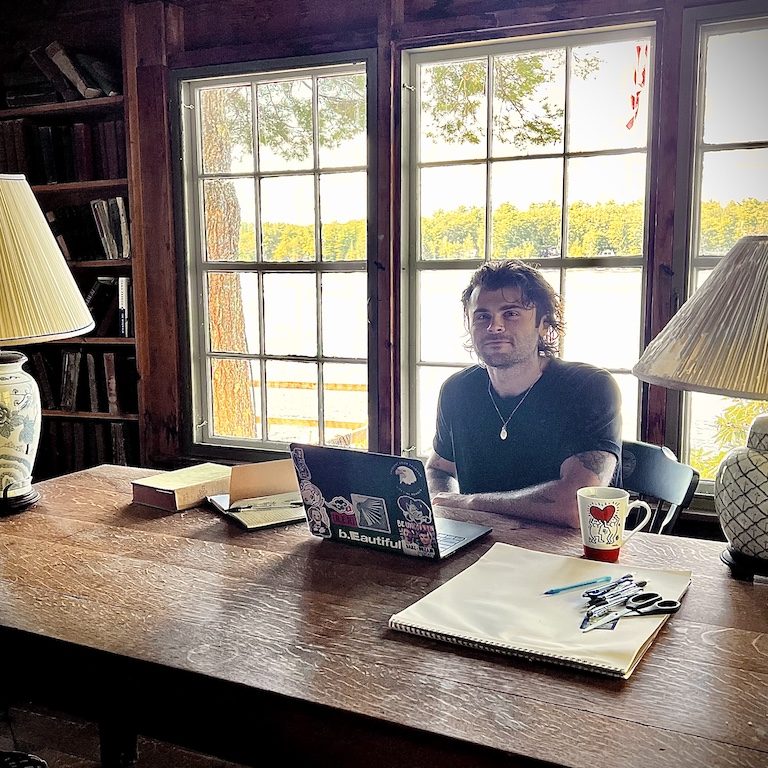 Starting book 3! What a place to do it.