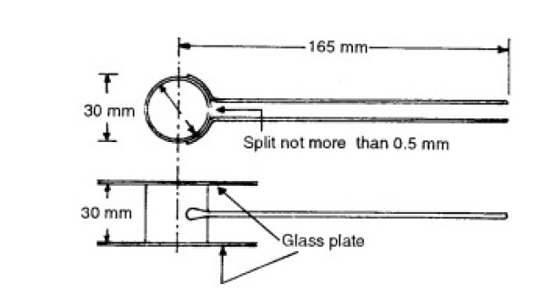 Cement tests - Le Chatelier apparatus