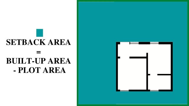 set back area