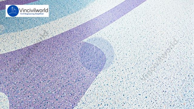 Geometric pattern Terrazzo Flooring