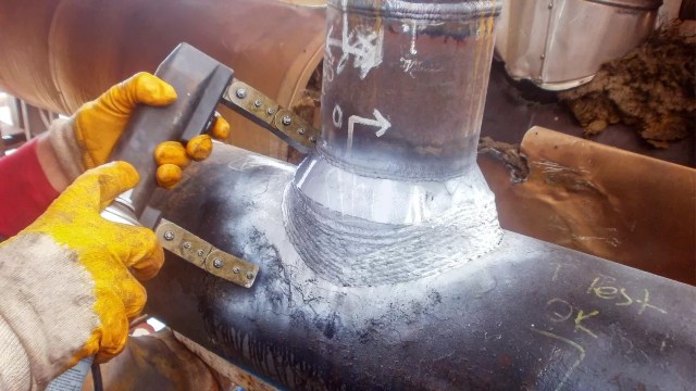 Magnetic particle test 
