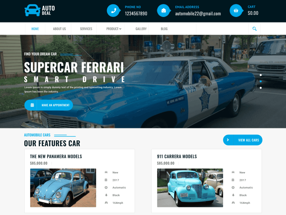 auto wordpress theme