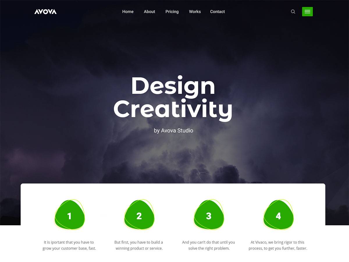 Avova WordPress Theme