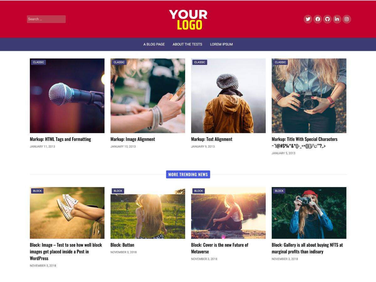 PH Periodical WordPress Theme