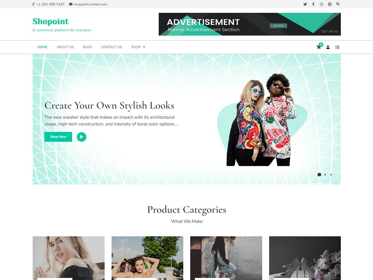 Shopoint WordPress Theme
