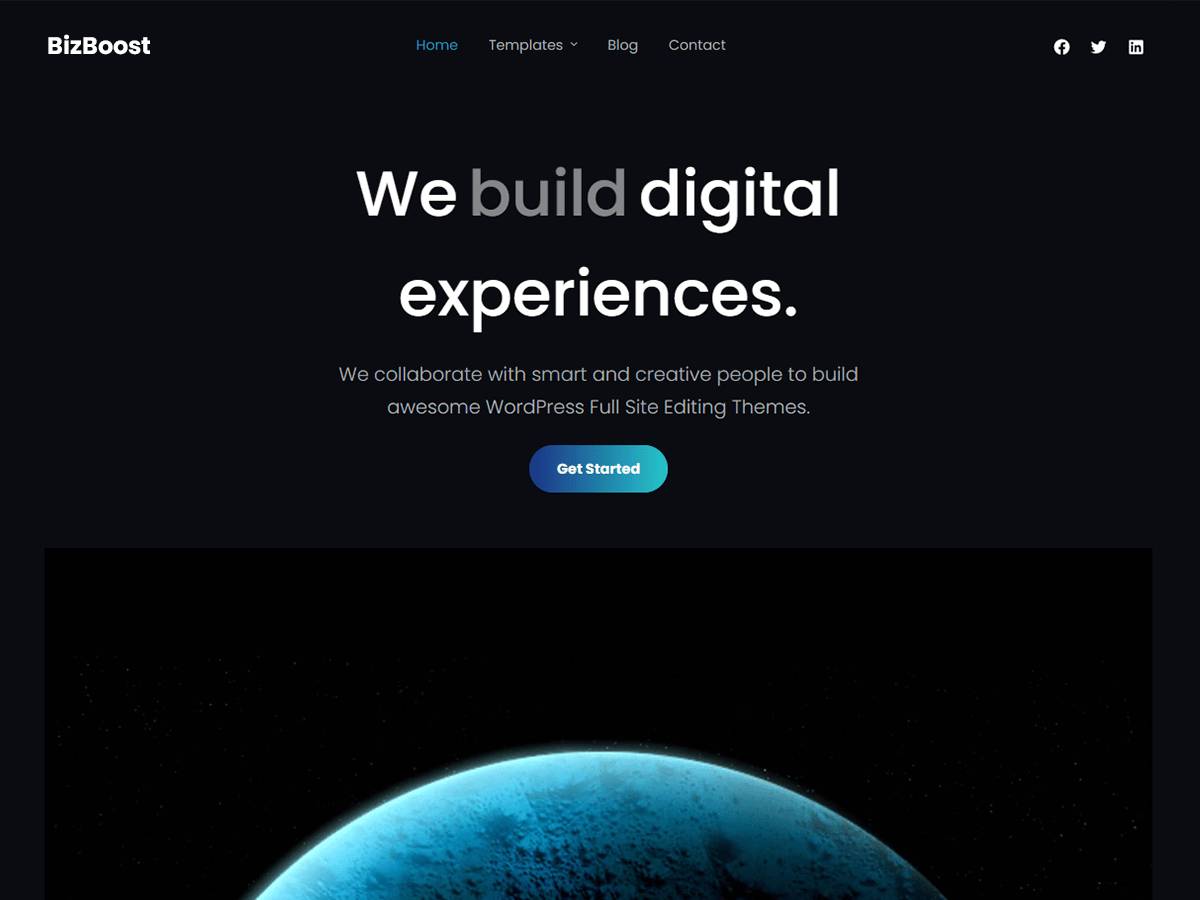 BizBoost WordPress Theme