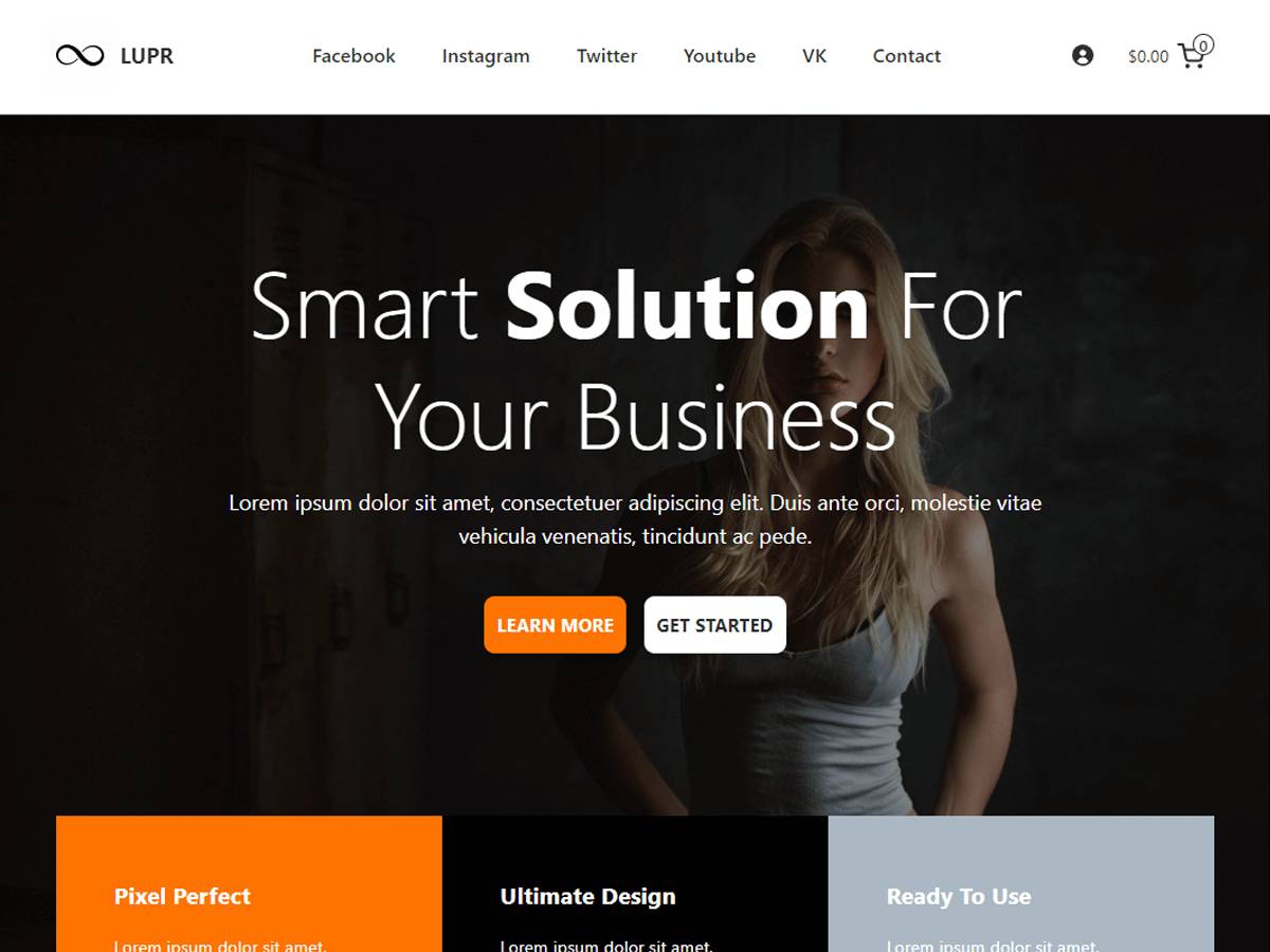 Lupr WordPress Theme
