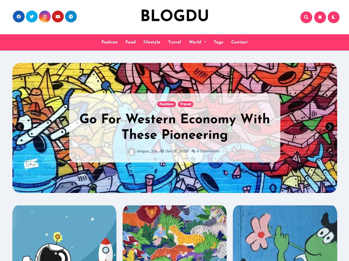 Blogdu WordPress Theme