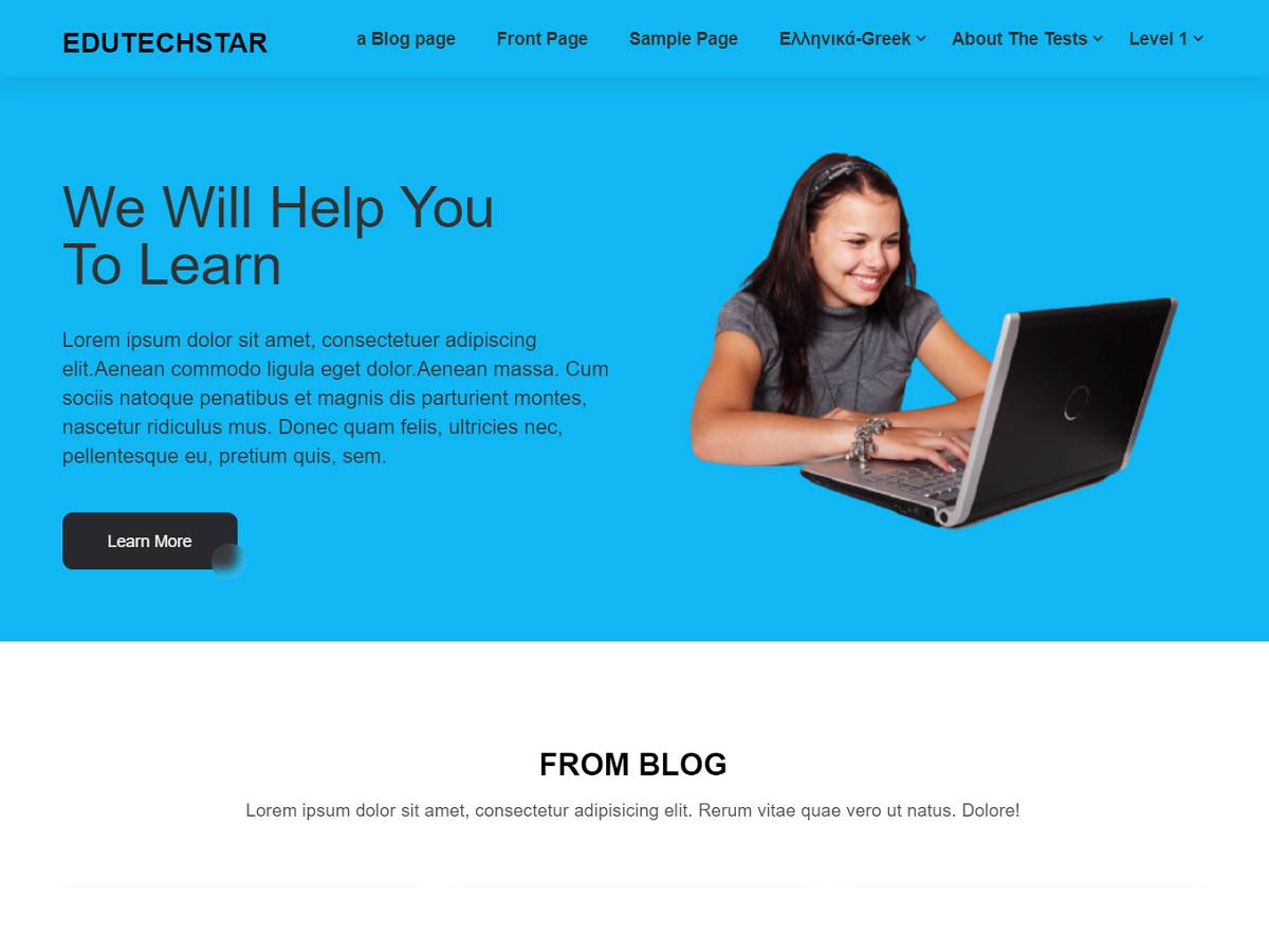 edutechstar WordPress Theme