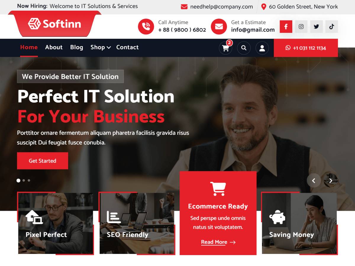 Softinn WordPress Theme