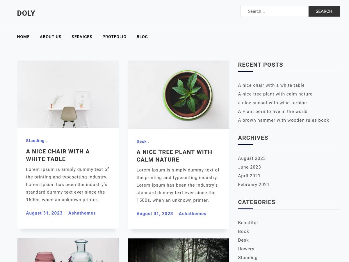 Doly WordPress Theme