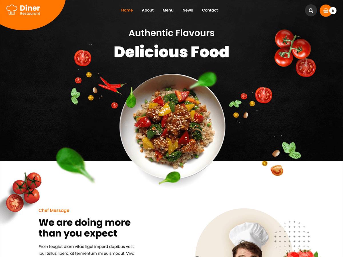 SKT Restara WordPress Theme