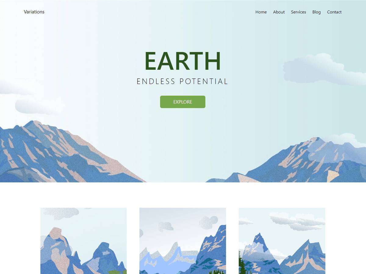 Variations WordPress Theme