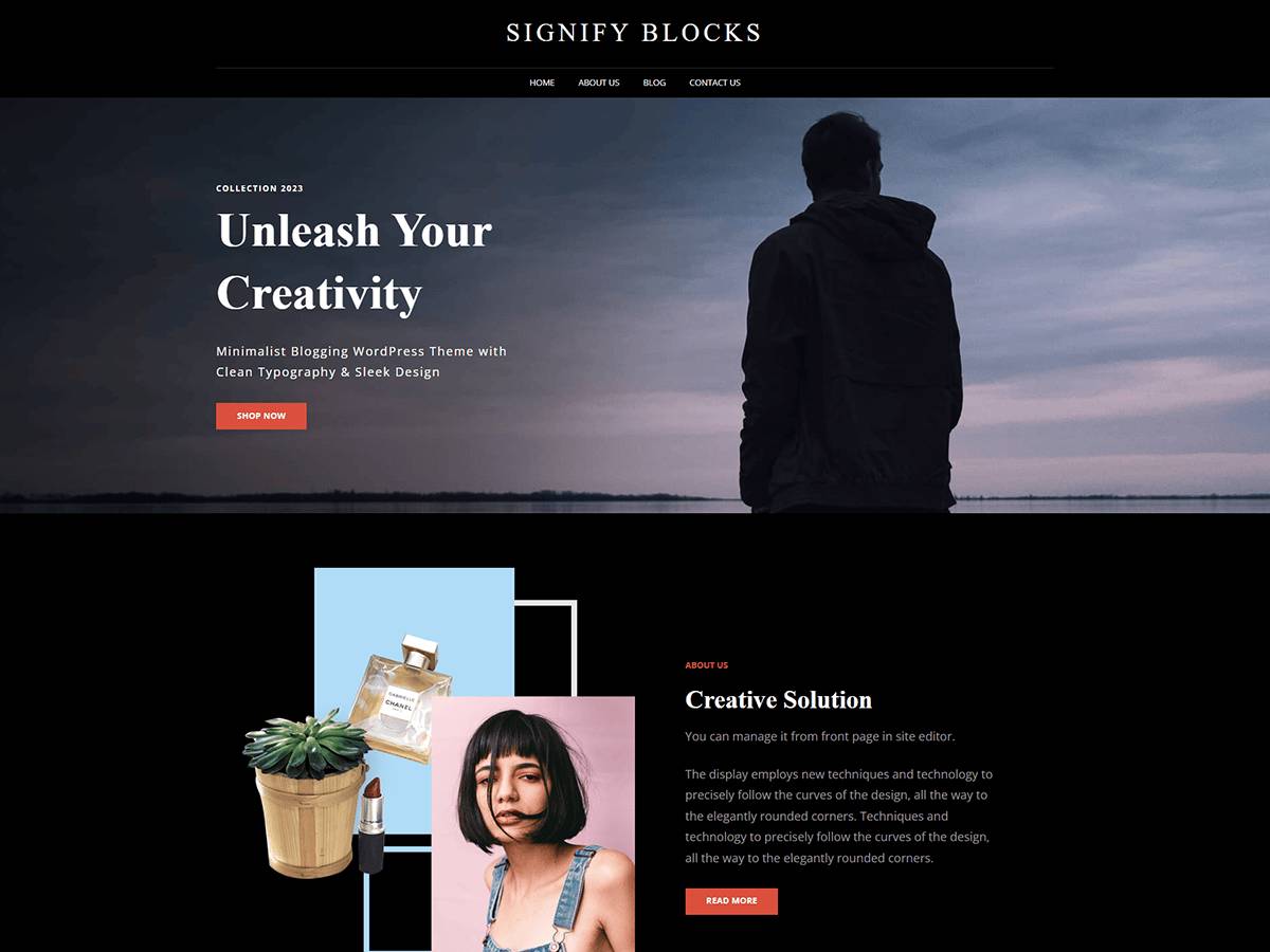 Signify Blocks WordPress Theme
