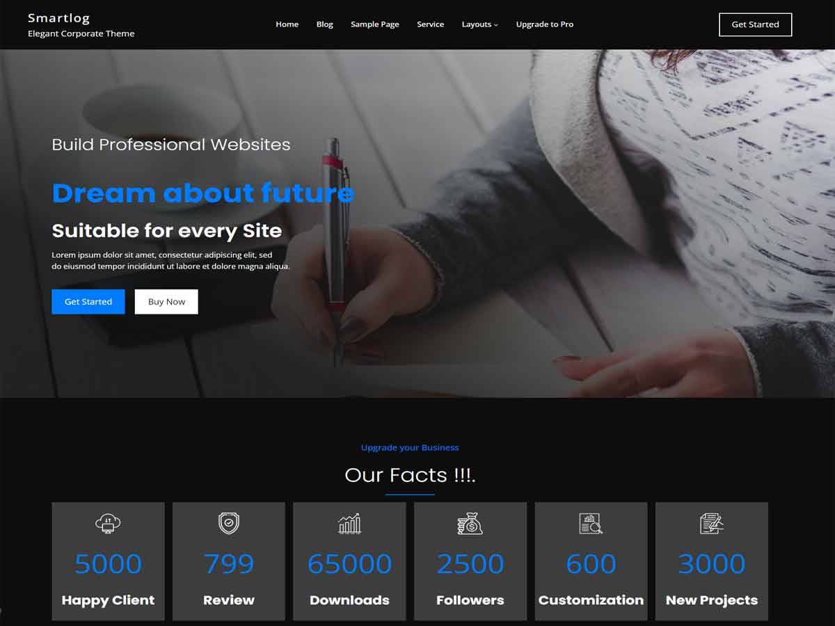 Smartlog WordPress Theme