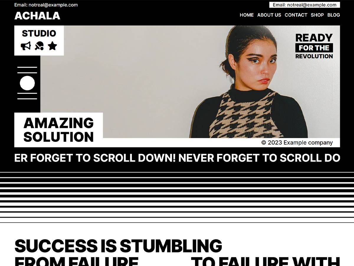 Achala WordPress Theme