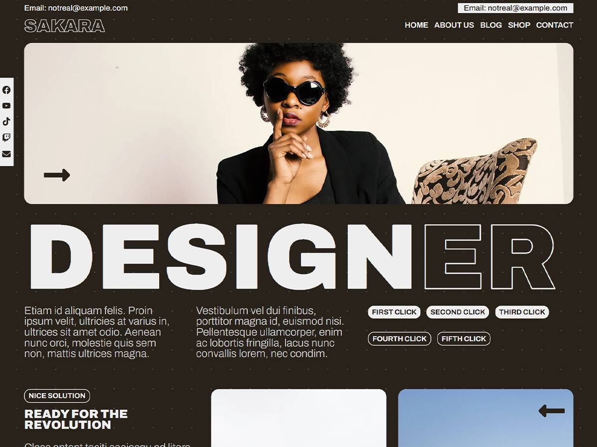 Sakara WordPress Theme