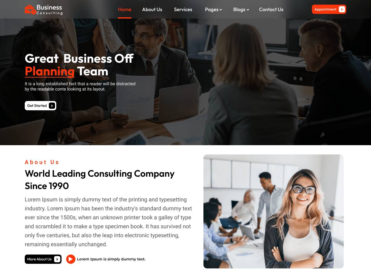 Bee Corp beecorp businesses WordPress Theme