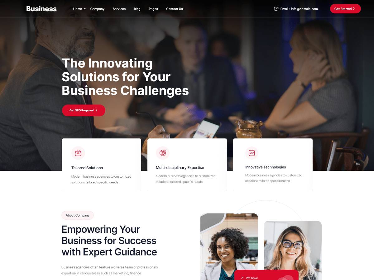 Free Para WordPress Theme