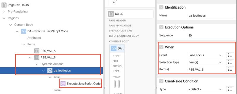 Oracle Apex Dynamic Action Execute Javascript Code Example Vinish Dev - Best Ocean Designs in High Resolution