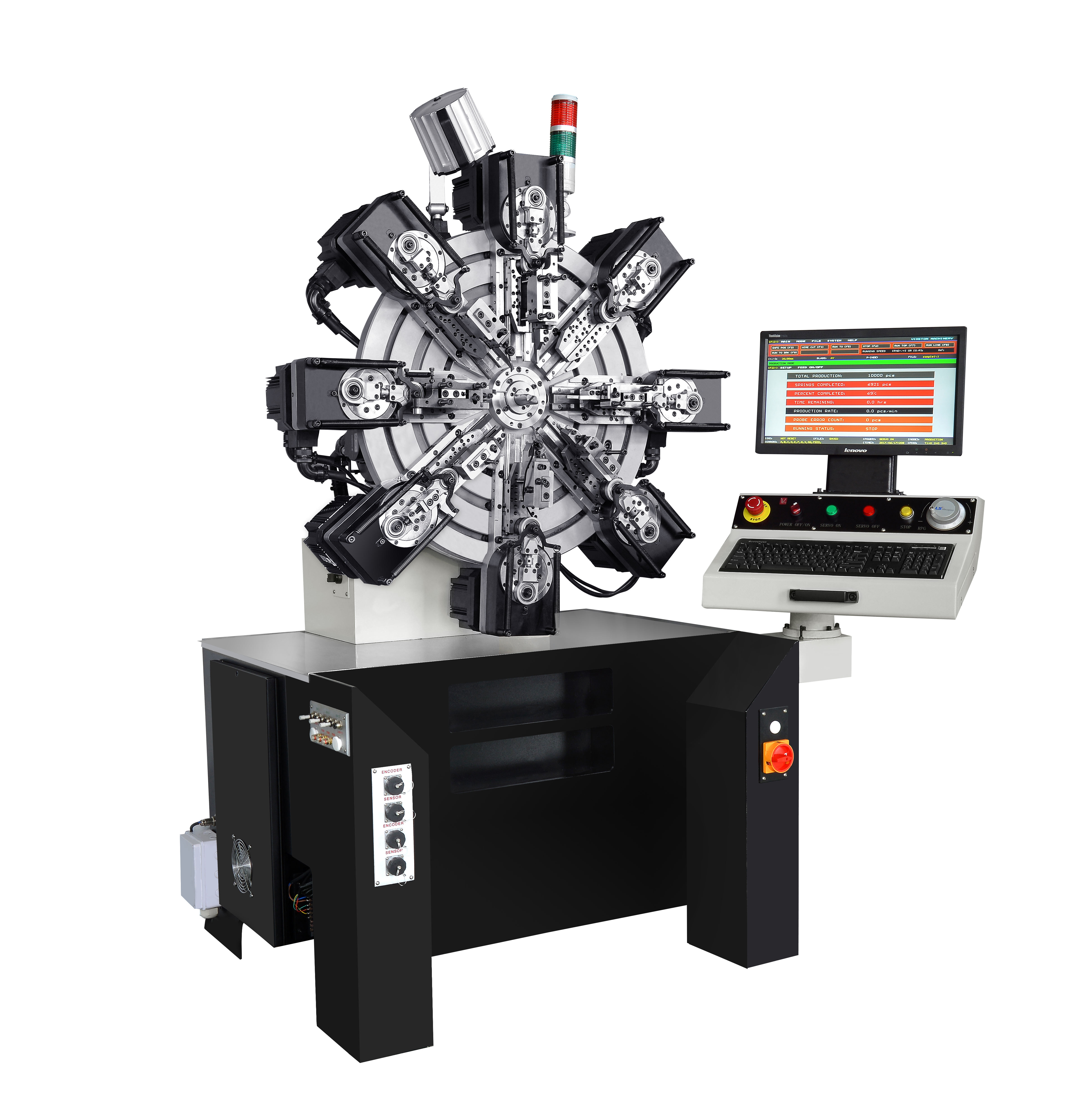 CMM-10-236 CNC Camless Multi-Axis Spring Former | Vinston U.S. Corp.