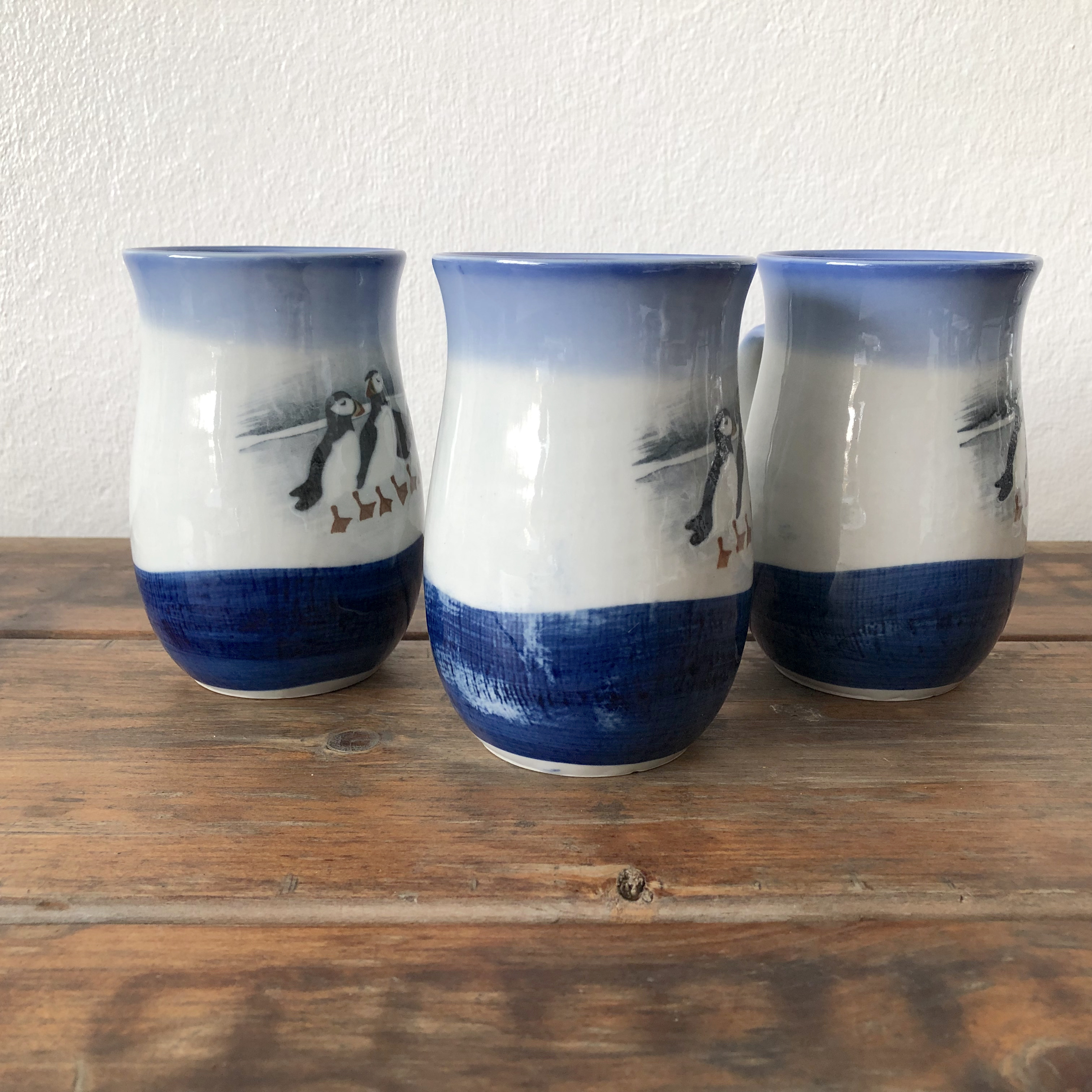 W Morgan Otagiri Puffin Mug | Handcrafted Japanese Otagiri Mug | Wendy Morgan - Image 4