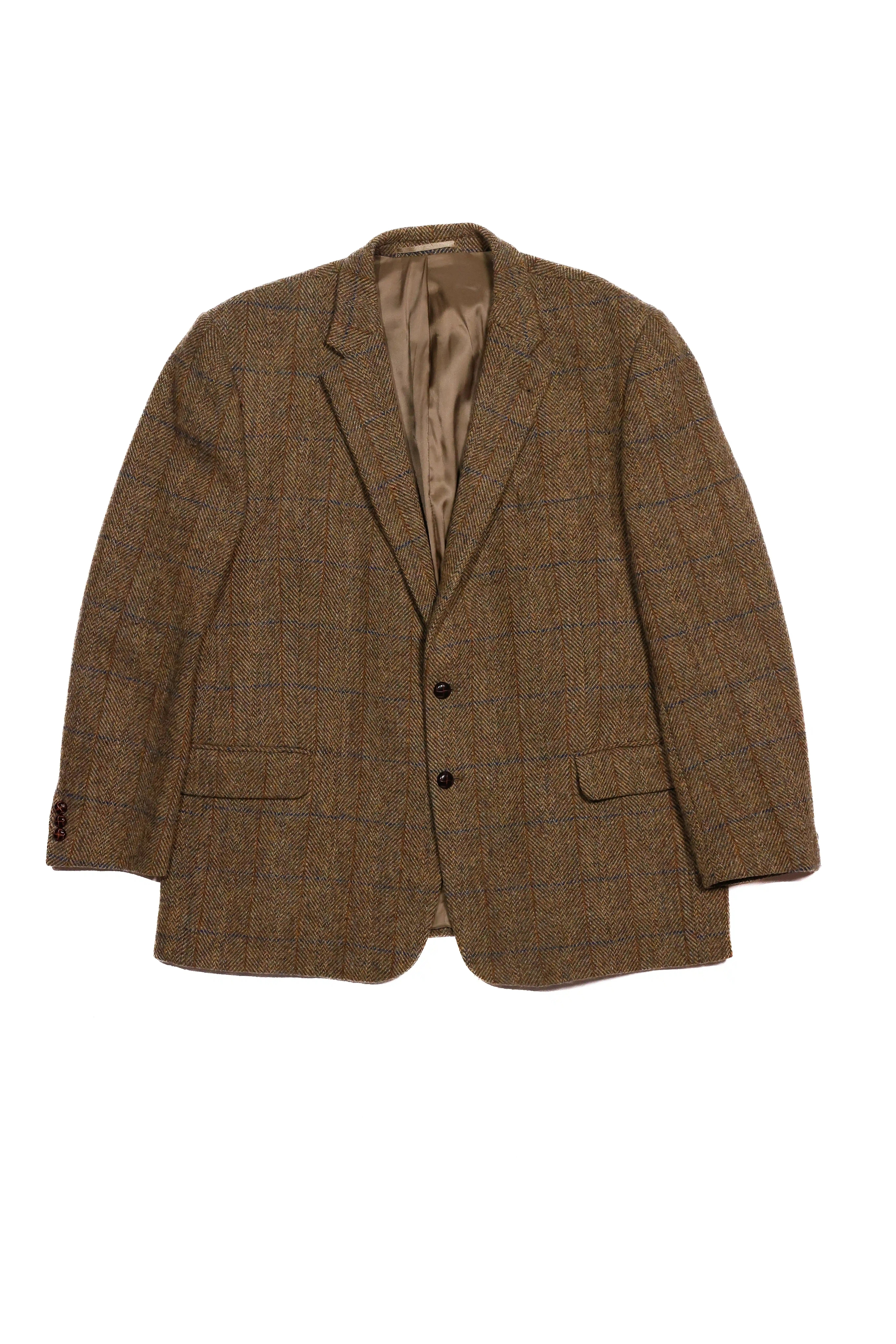Harris Tweed Blazer, Green - XL