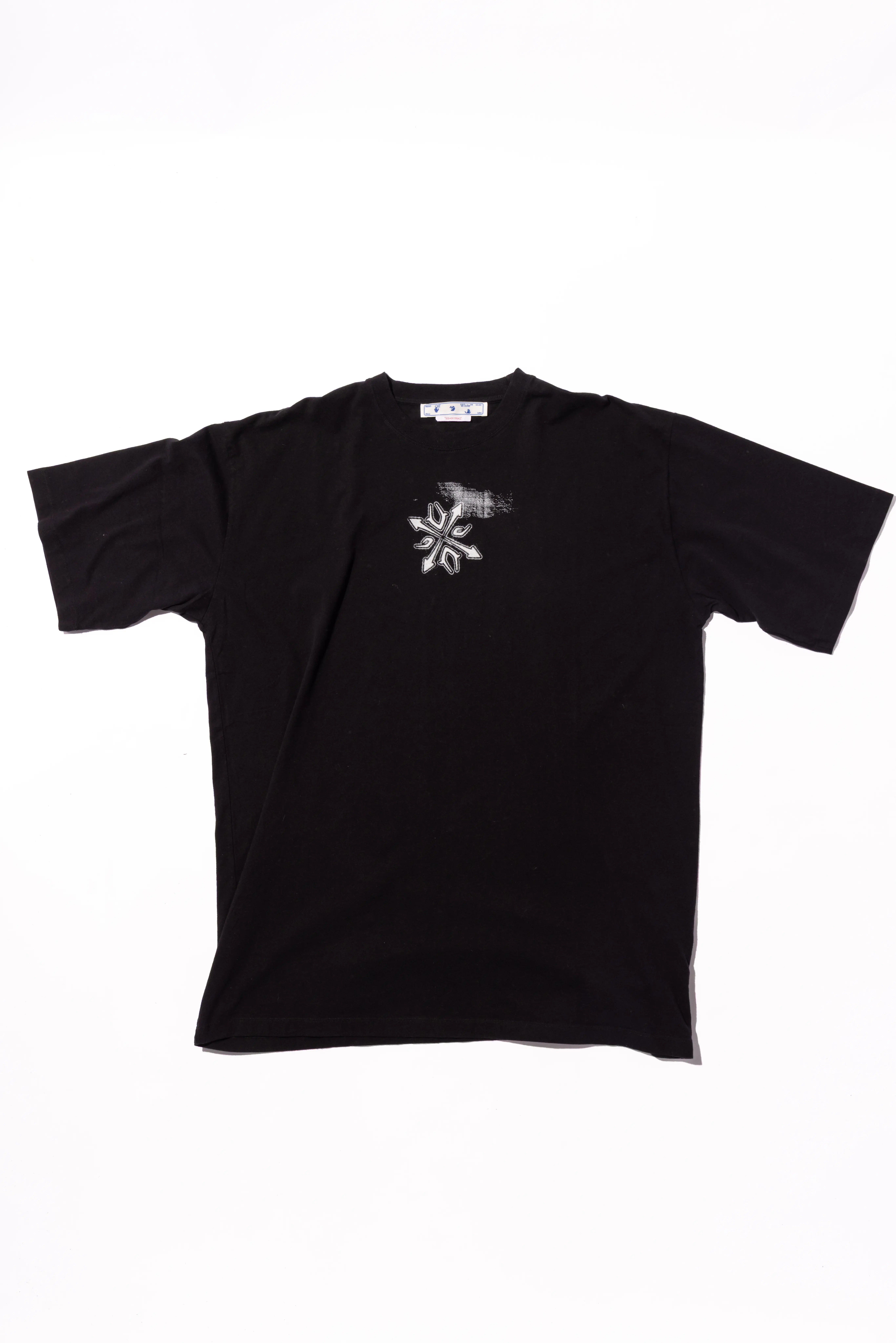 OFF-WHITE T-Shirt Dress, Black- XL