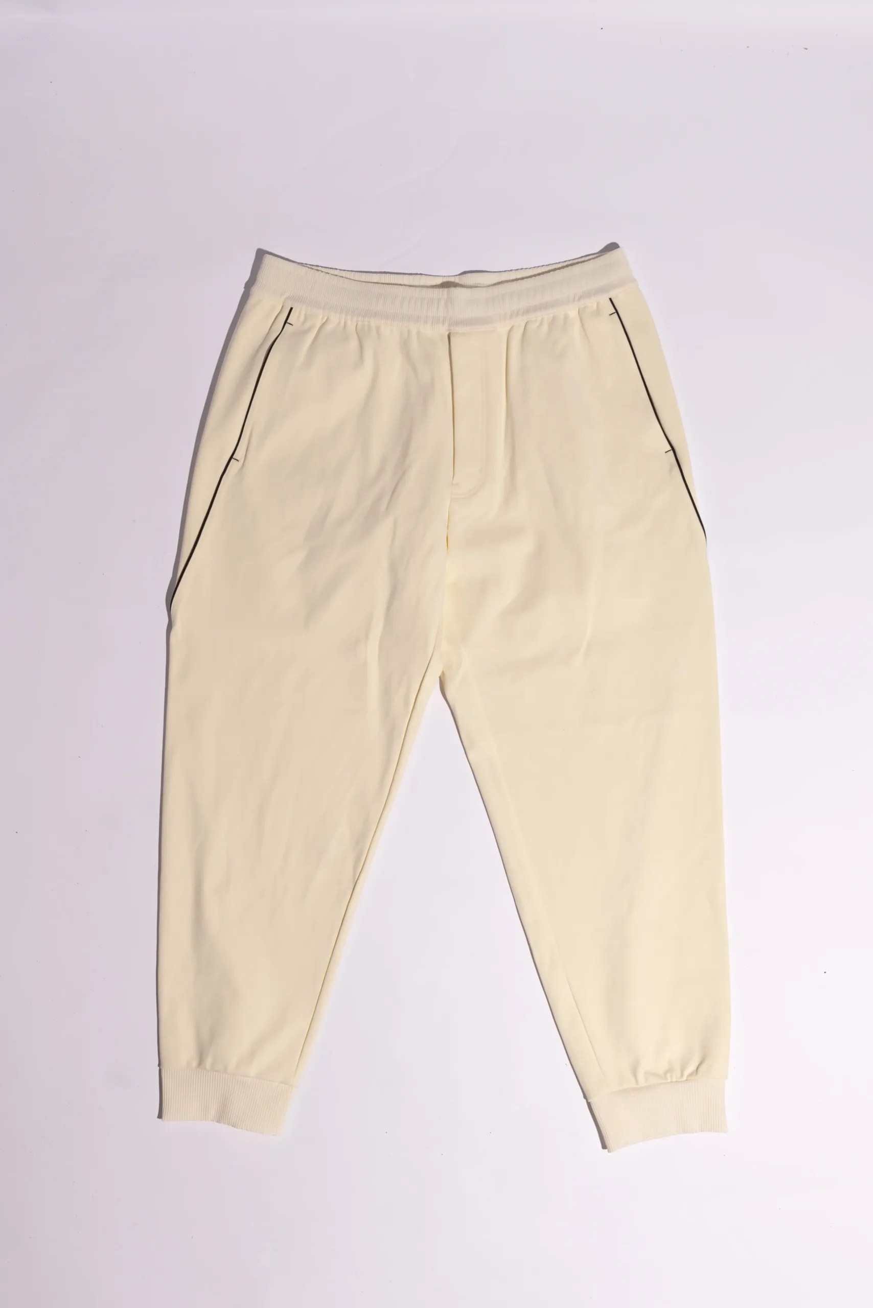adidas Y-3 Joggers, Cream - L