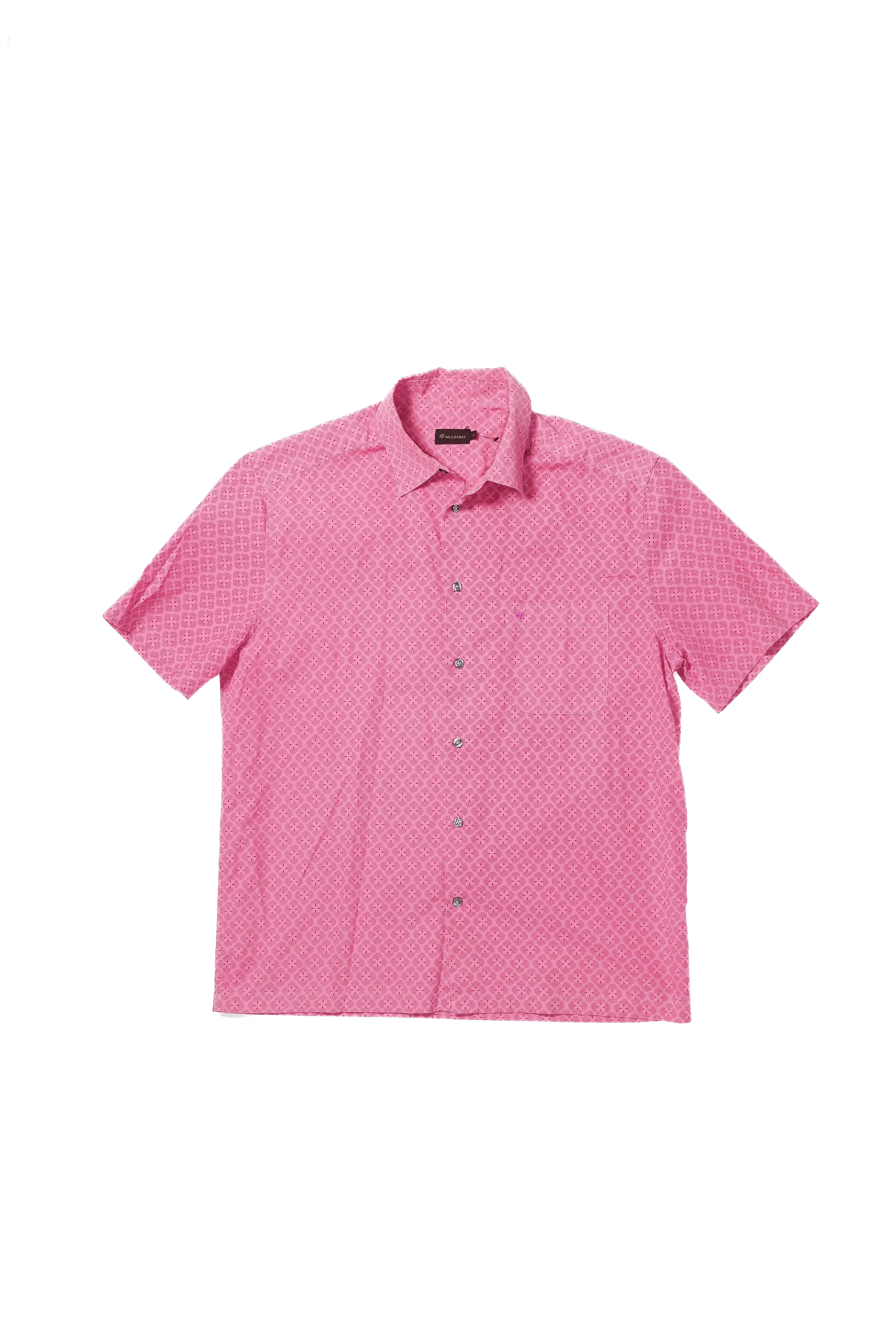 Mulberry Short-Sleeve Shirt, Pink - L