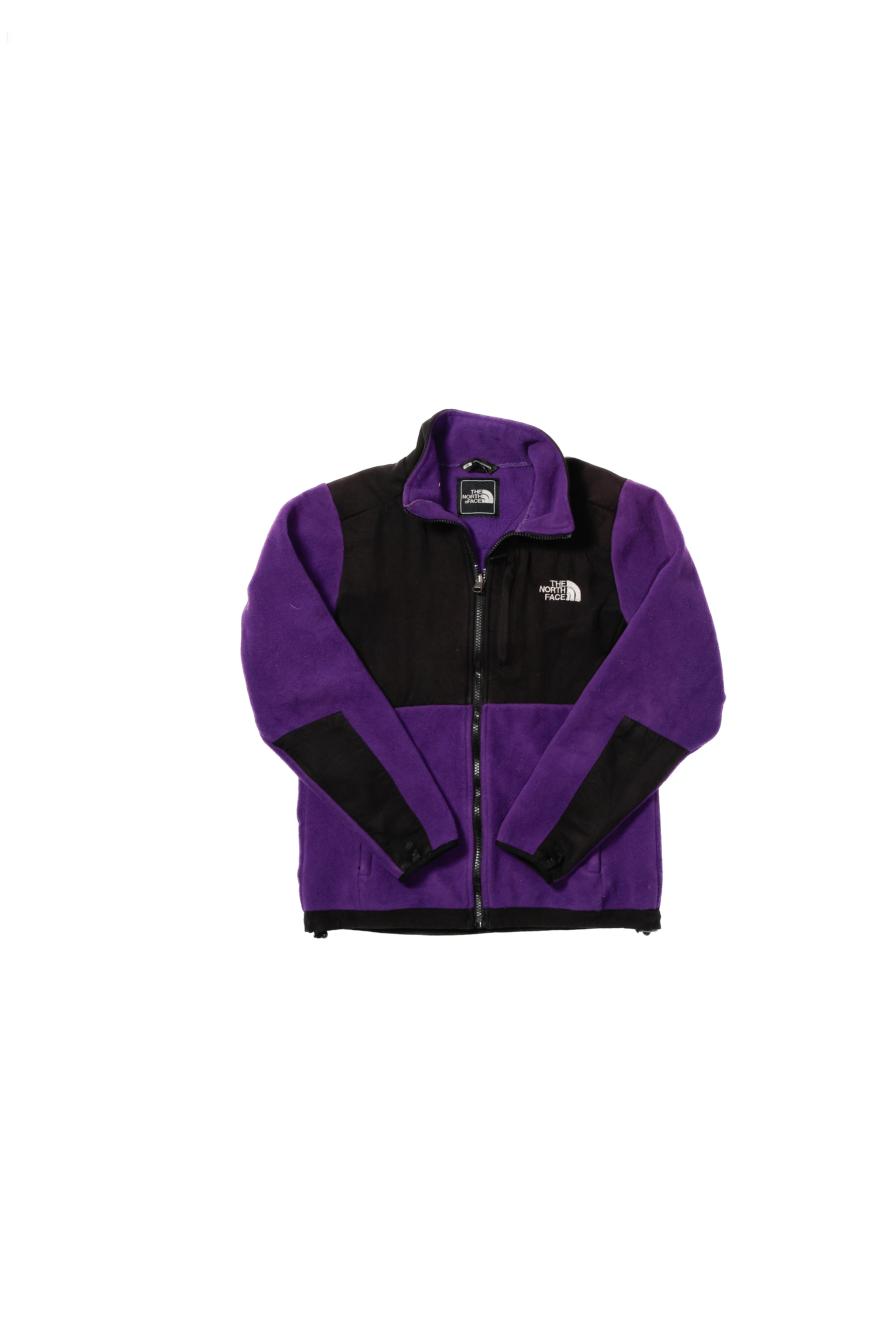 The North Face Zip-Up Fleece, Purple - XS