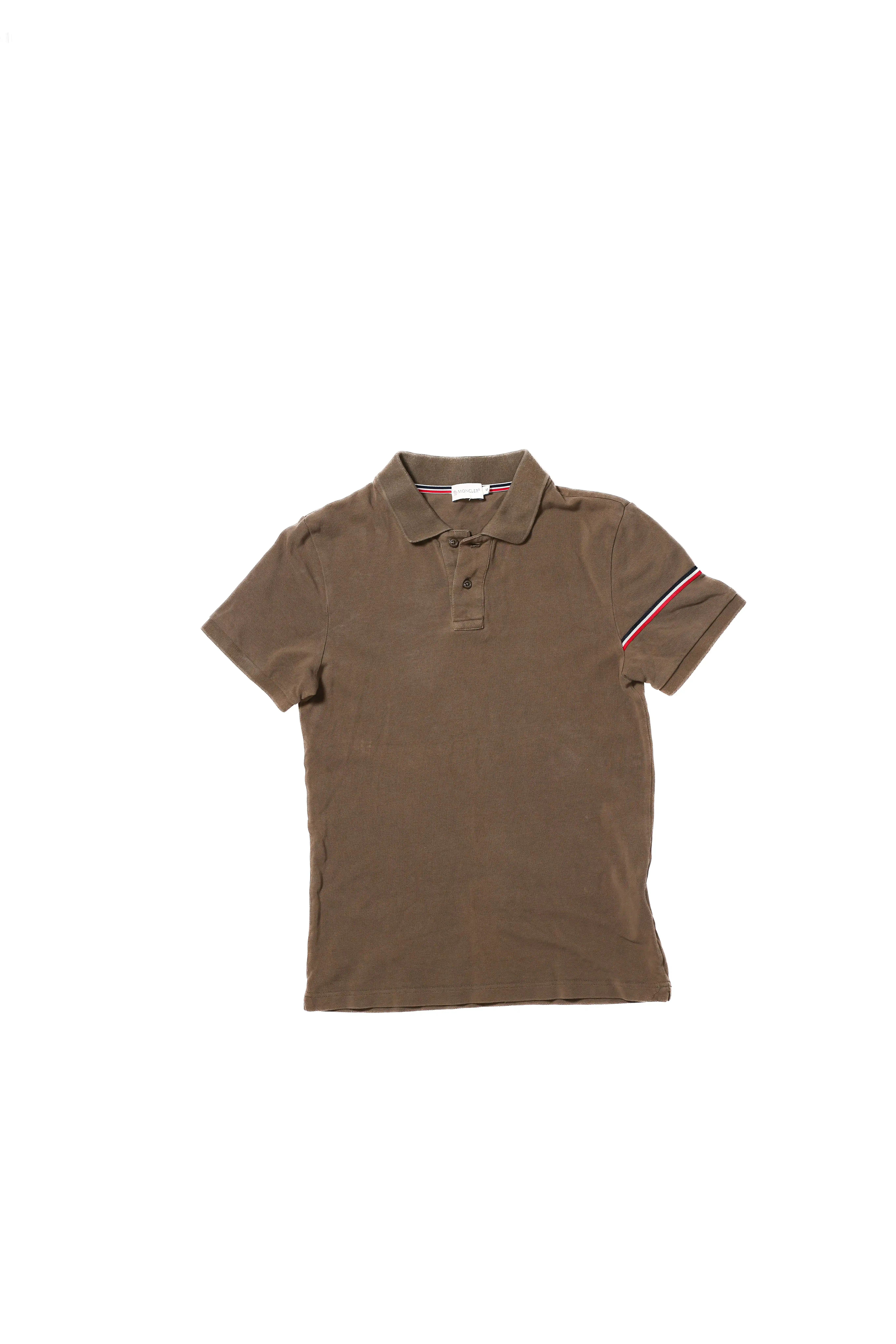 Moncler Polo Shirt, Khaki - S