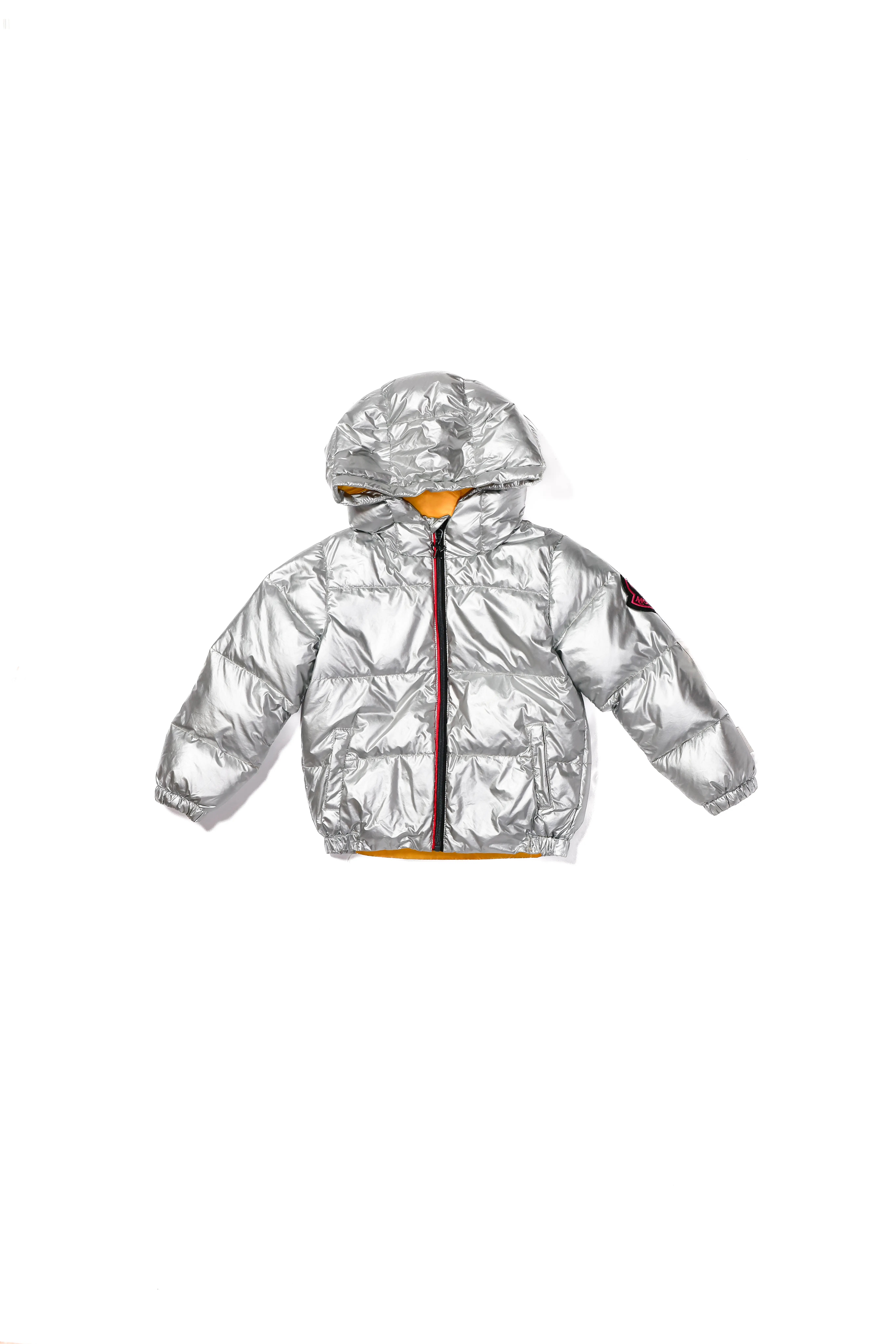 Moncler Kids Puffer Coat, Silver - Age 1