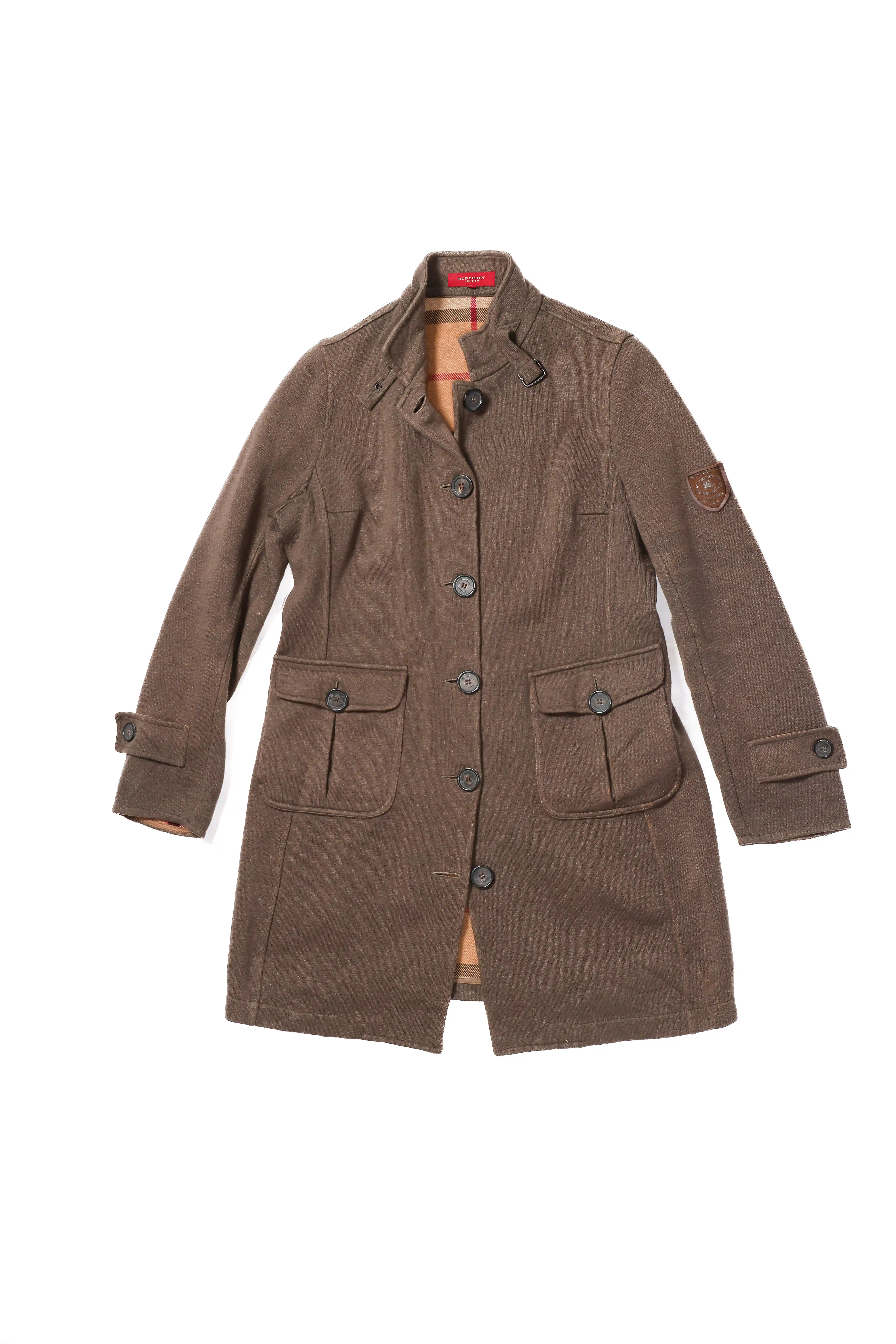 Burberry Trench Coat, Khaki - 46