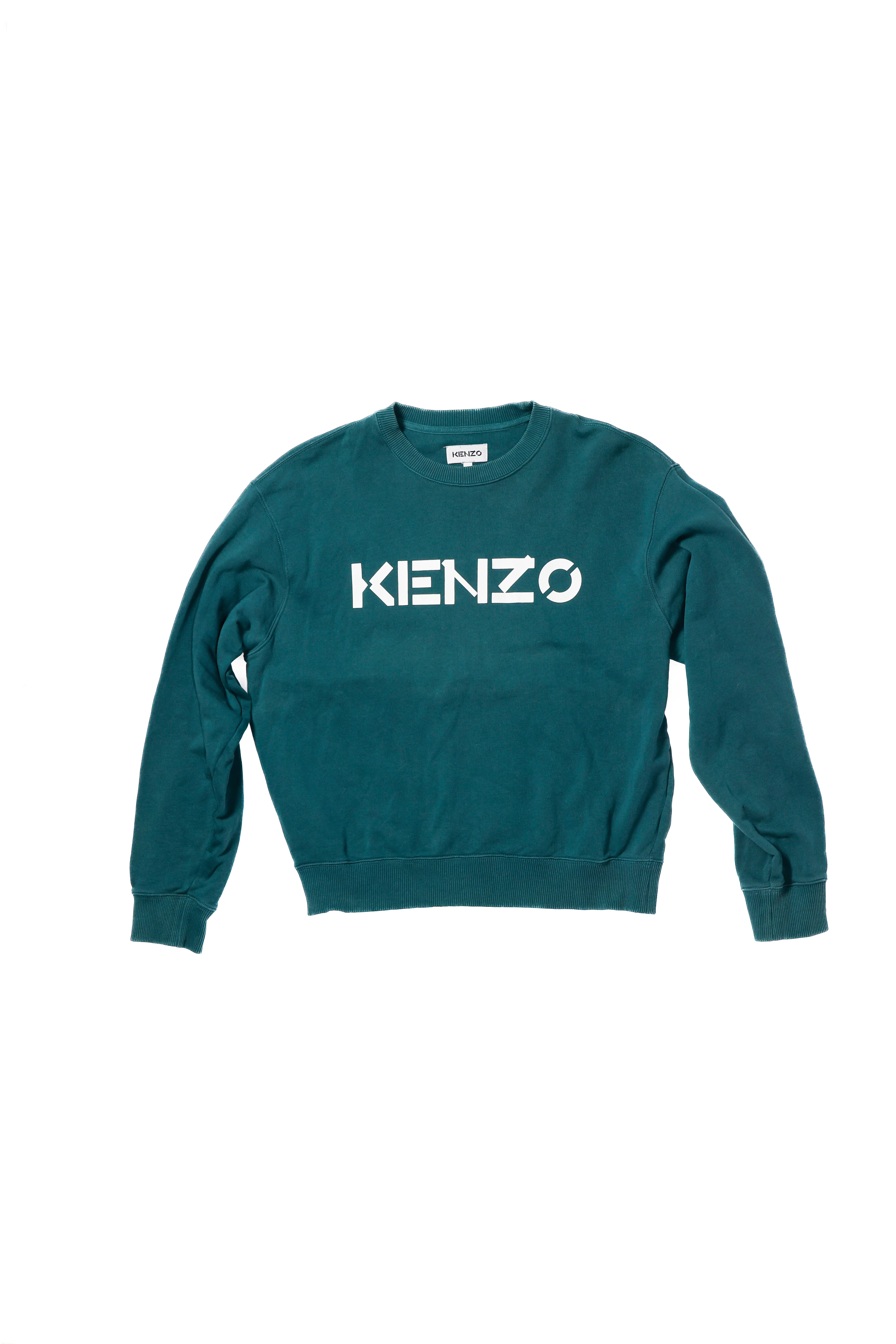 Kenzo Crewneck Jumper Green - L