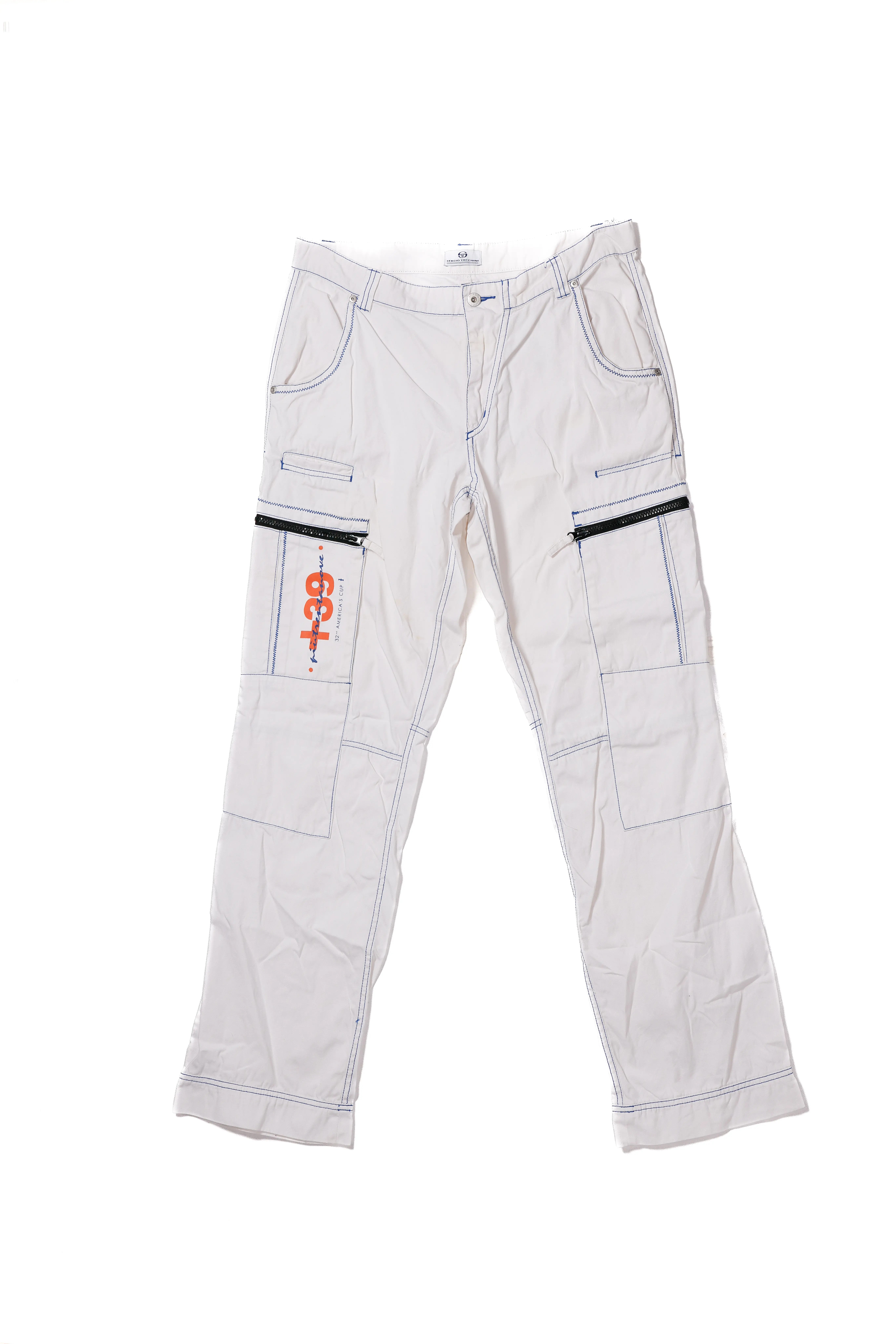Sergio Tacchini Workwear Trousers, White - M