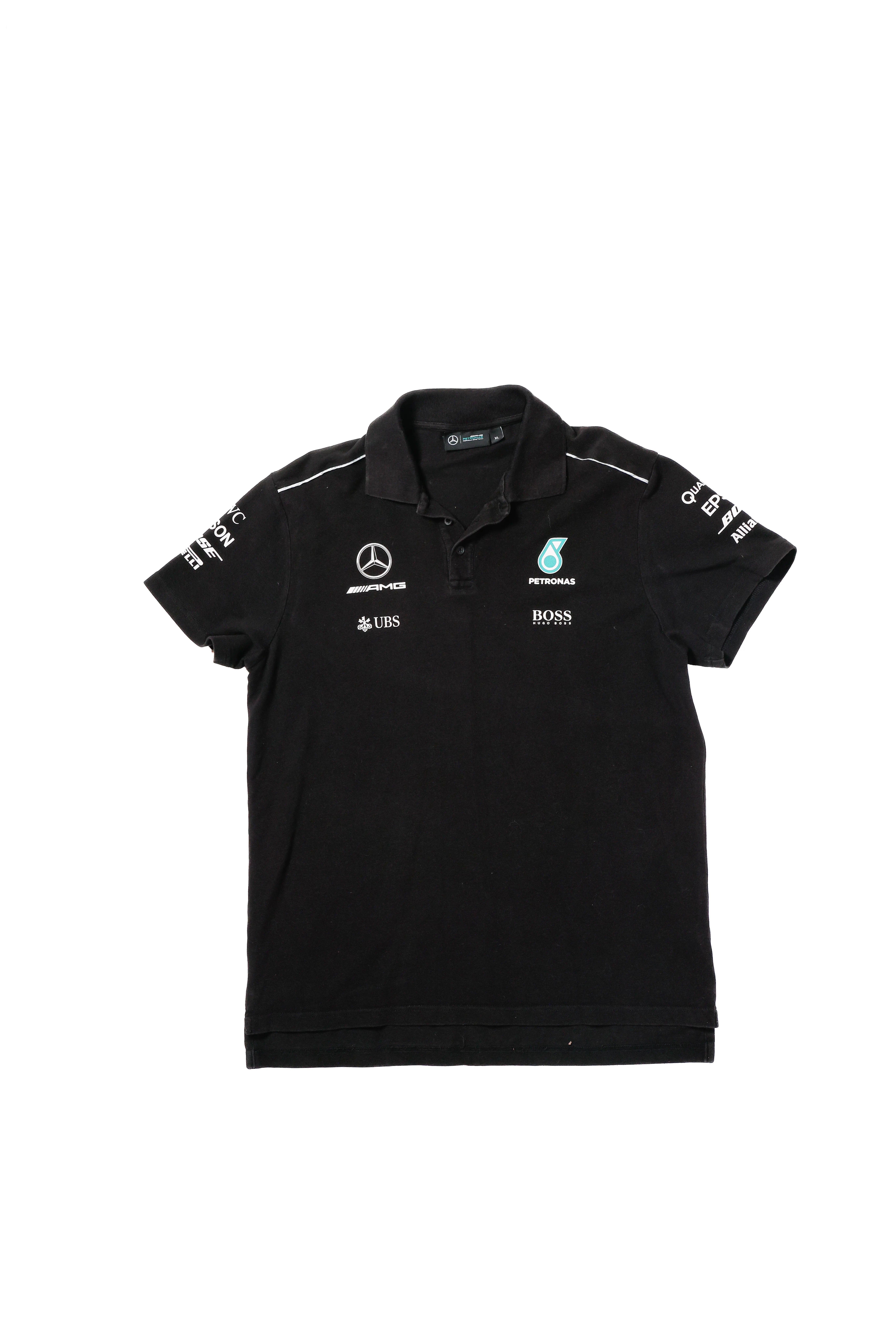 Mercedes Polo Shirt, Black - XL