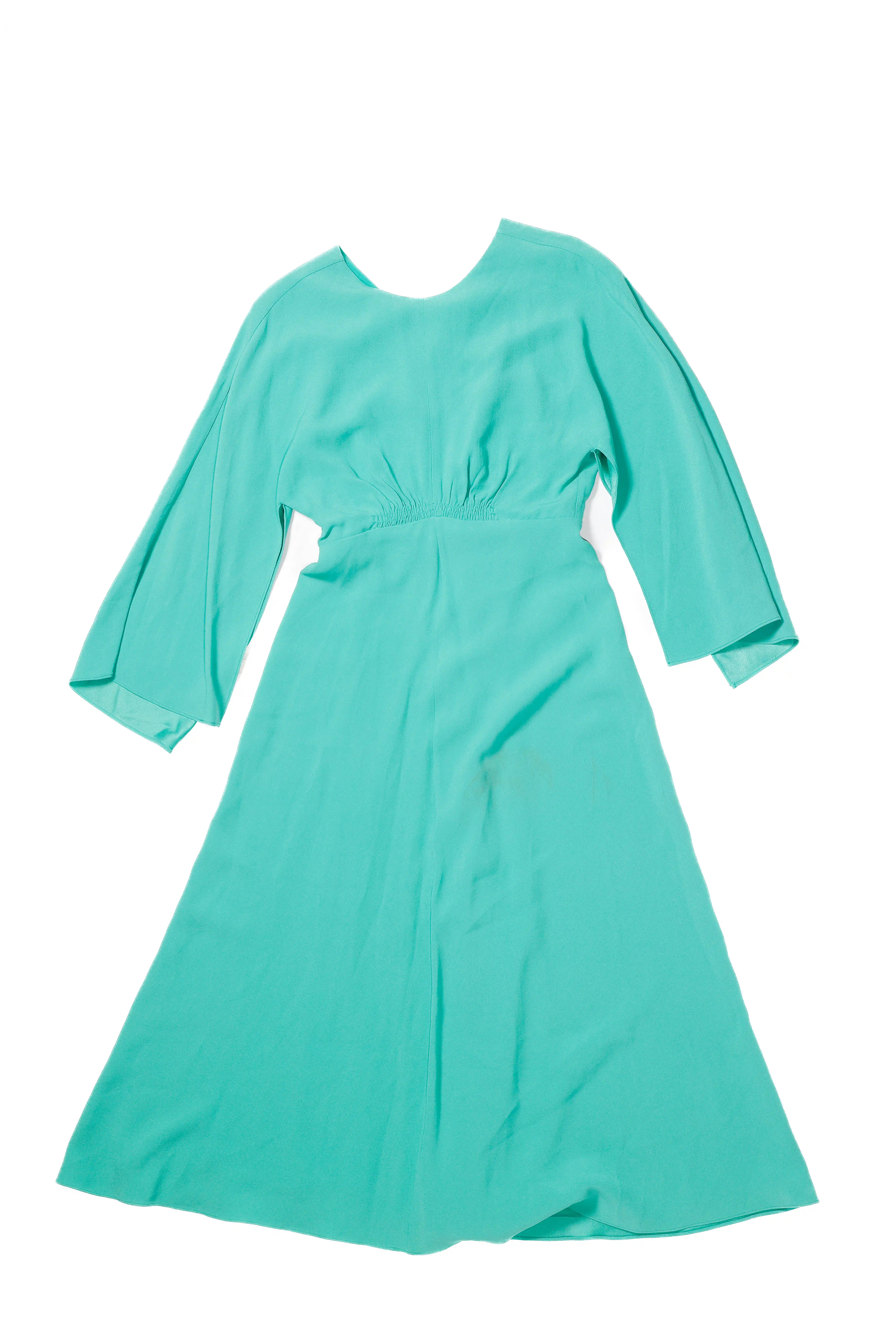 Saloni Louise Dress, Green/Teal - UK8