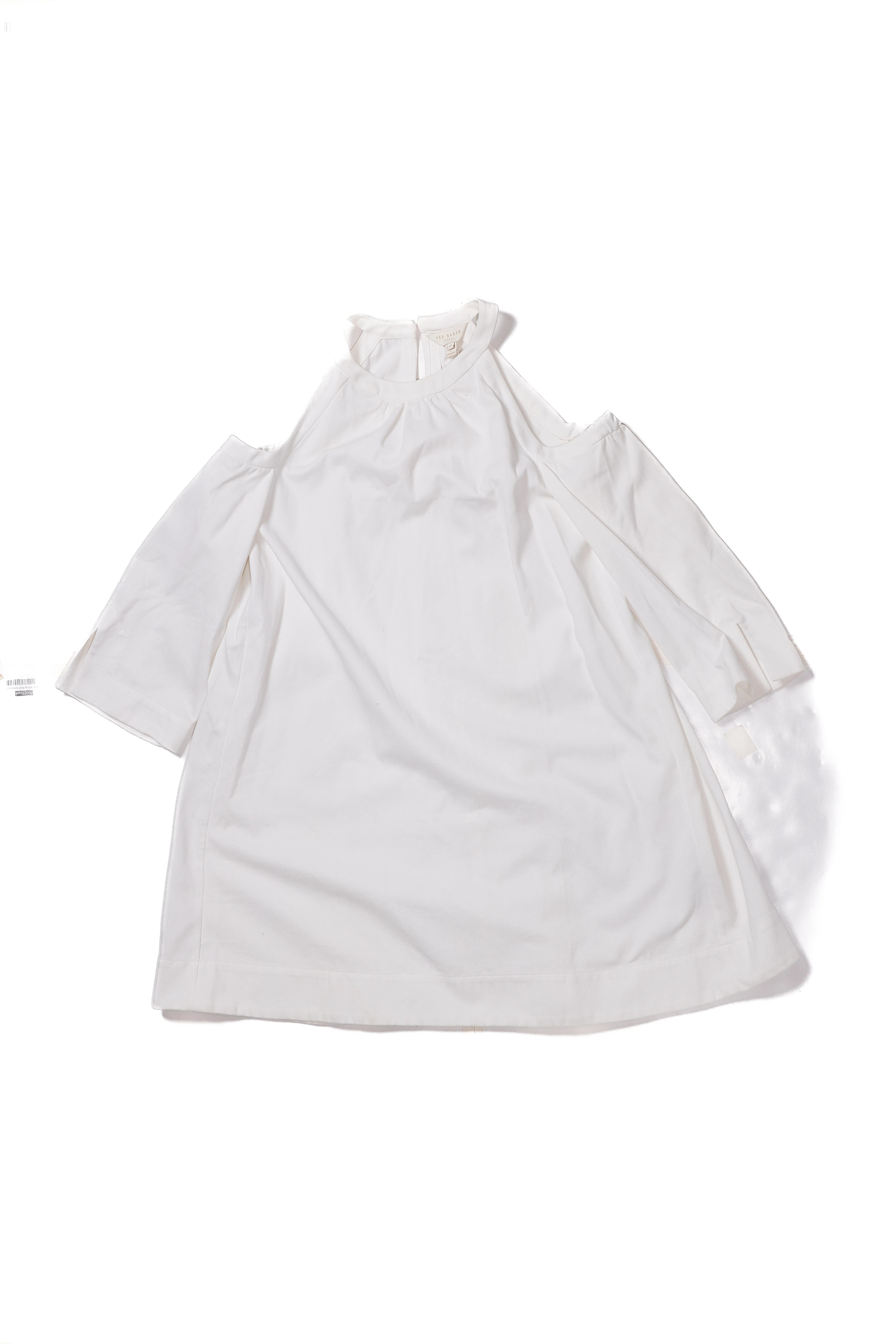 Ted Baker Midi Dress, White - UK6
