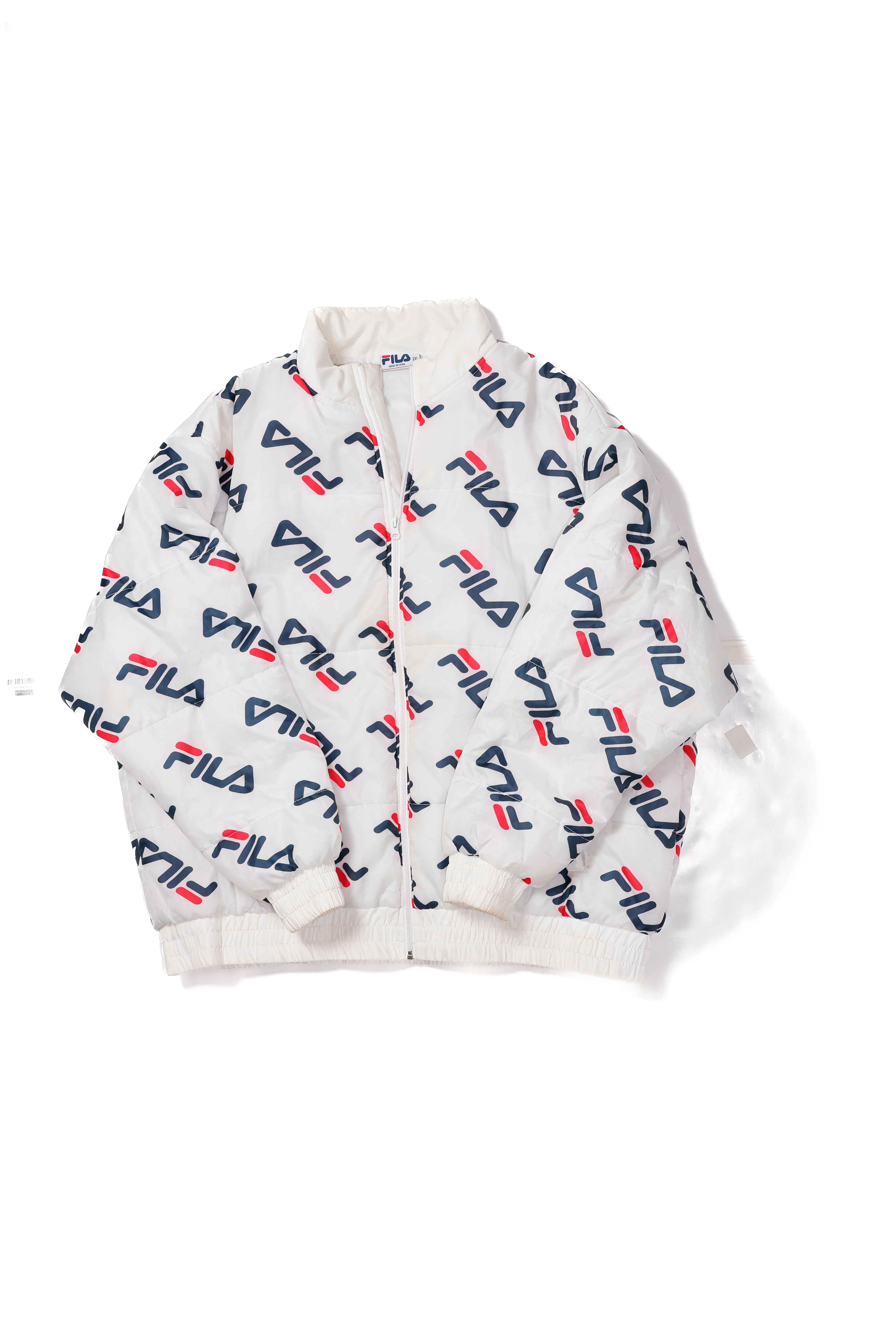 Fila Puffer Coat, White - XXL