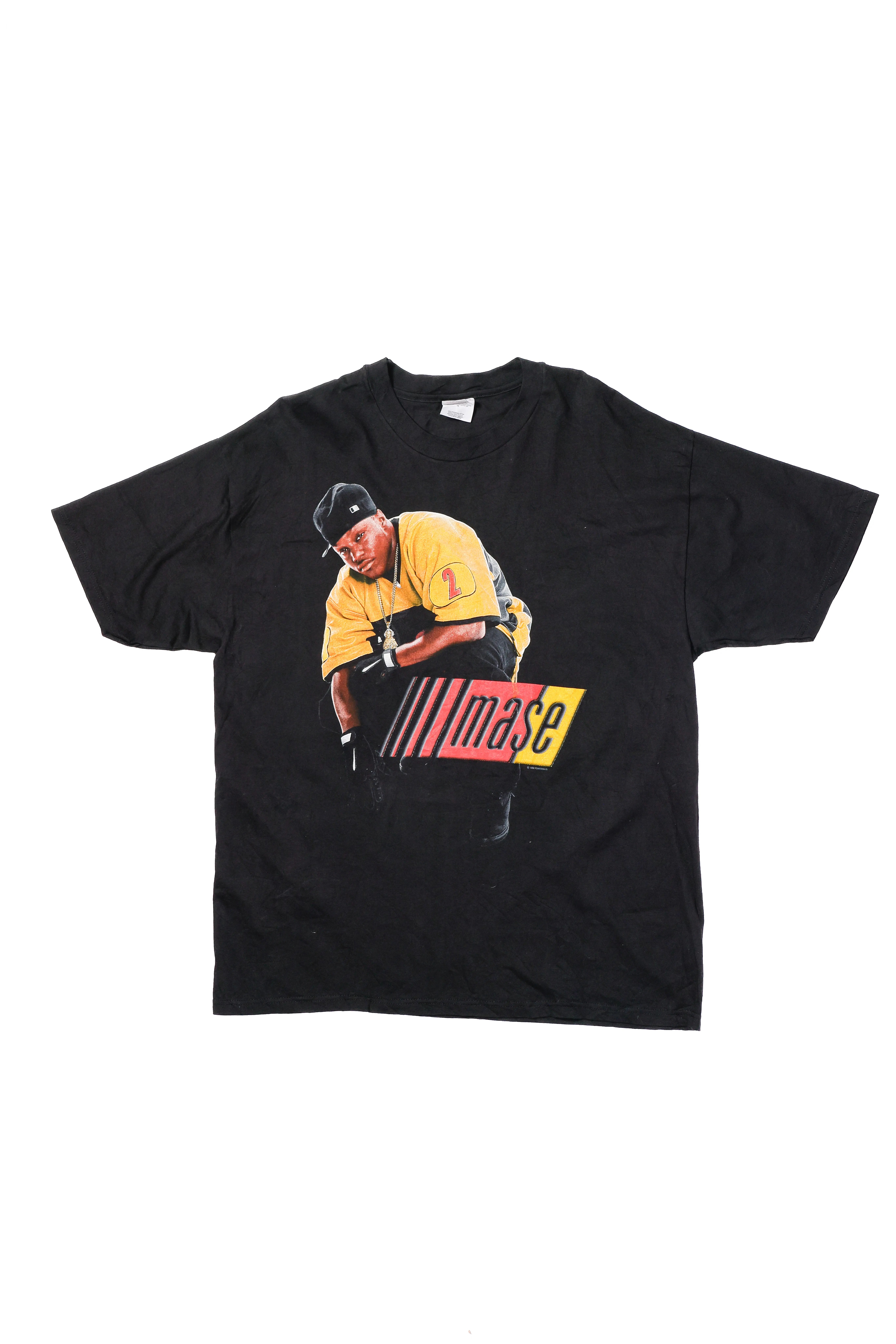 Hanes Stedman Mase T-Shirt, Black - XL