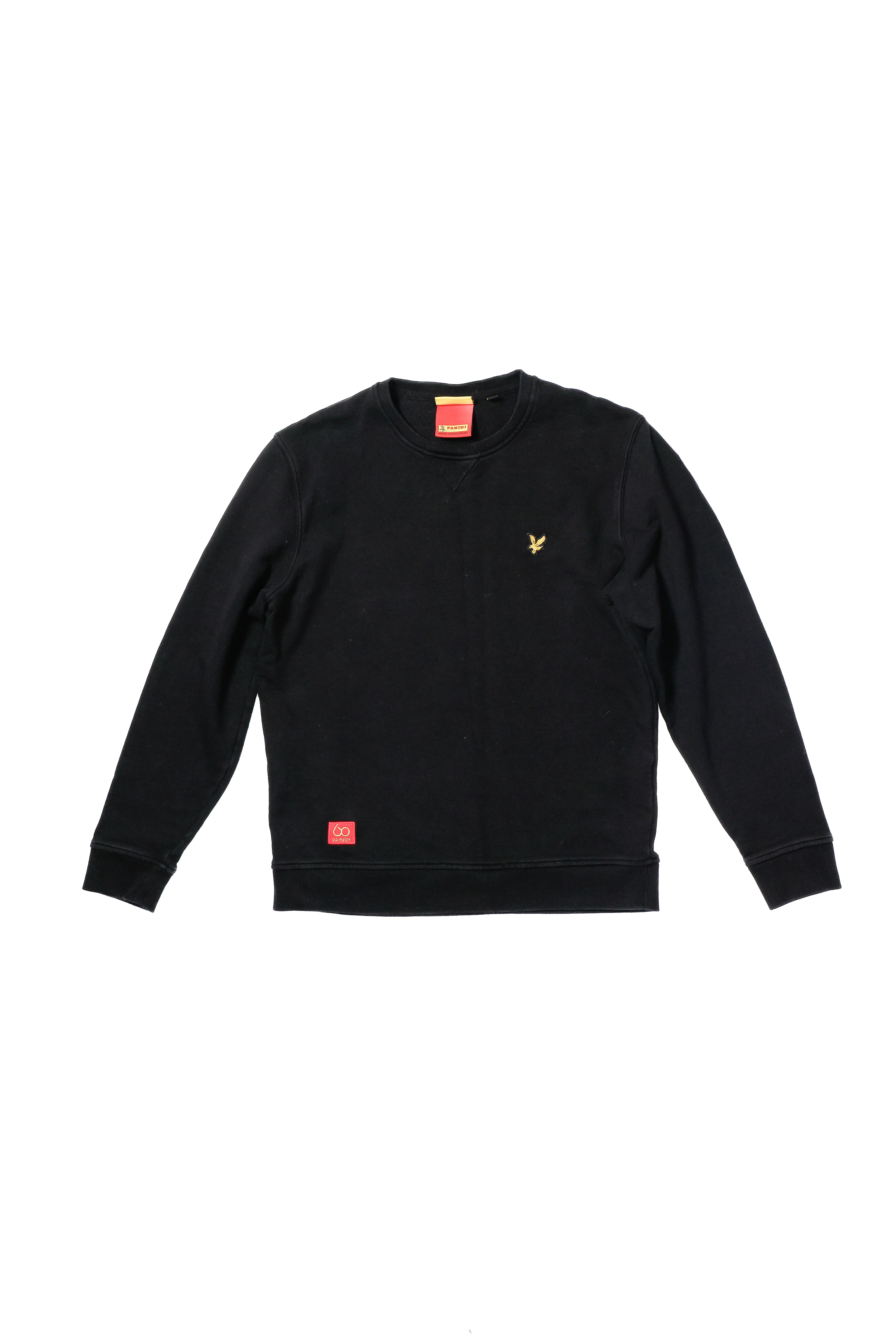 Lyle & Scott Panini Crewneck Jumper, Black - M