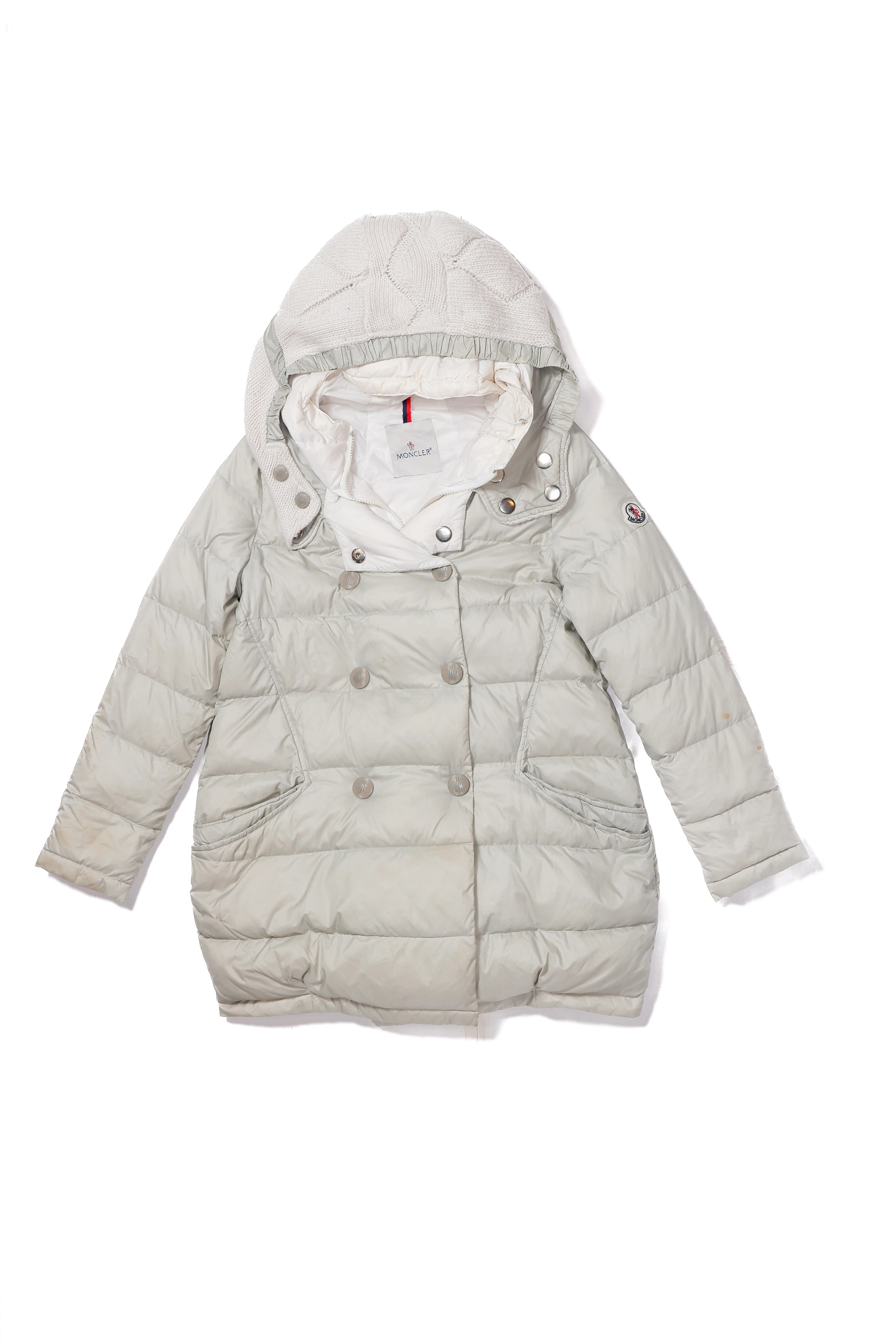 Moncler Puffer Coat, Mint Colour