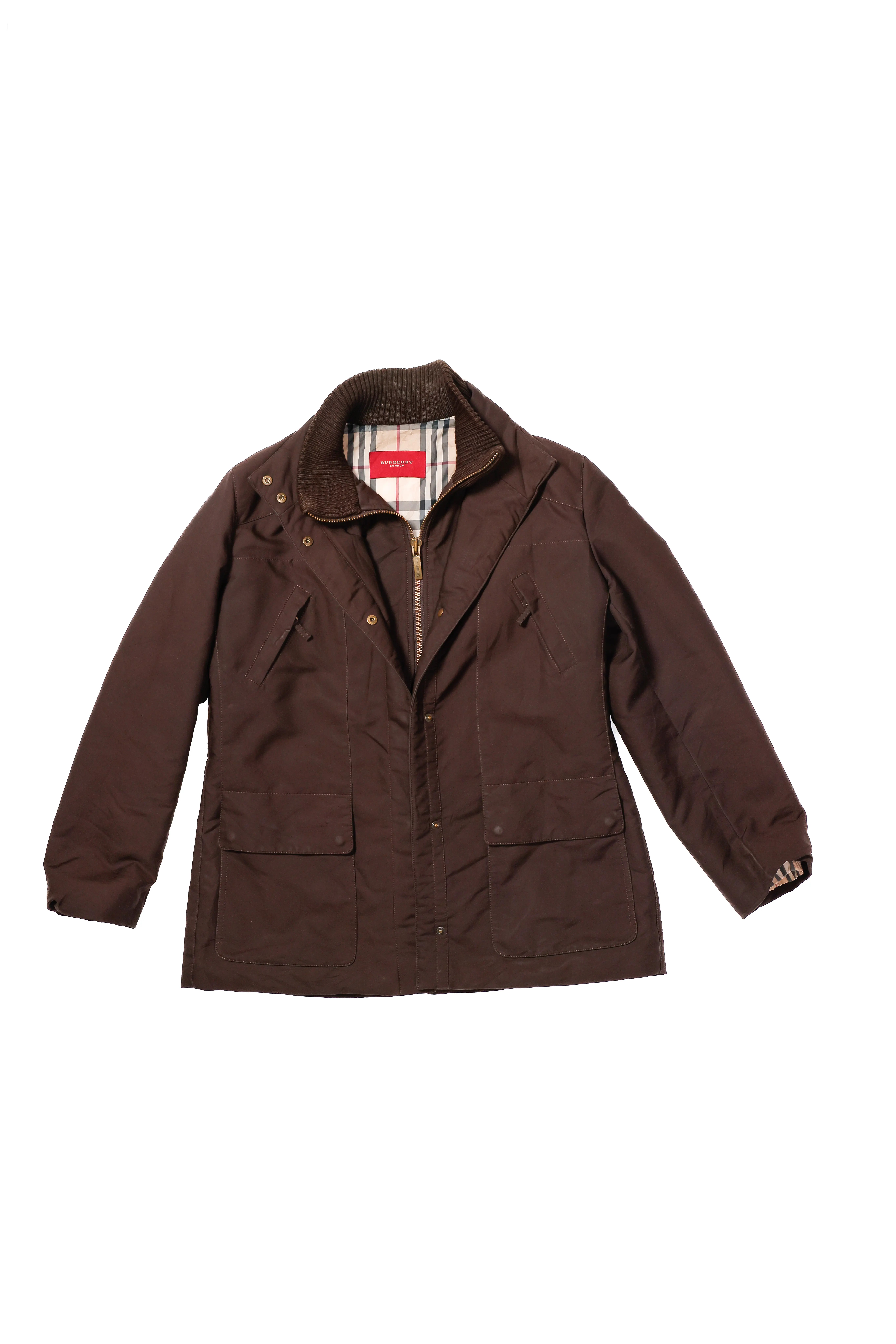 Burberry Overcoat, Brown - 44 (L)