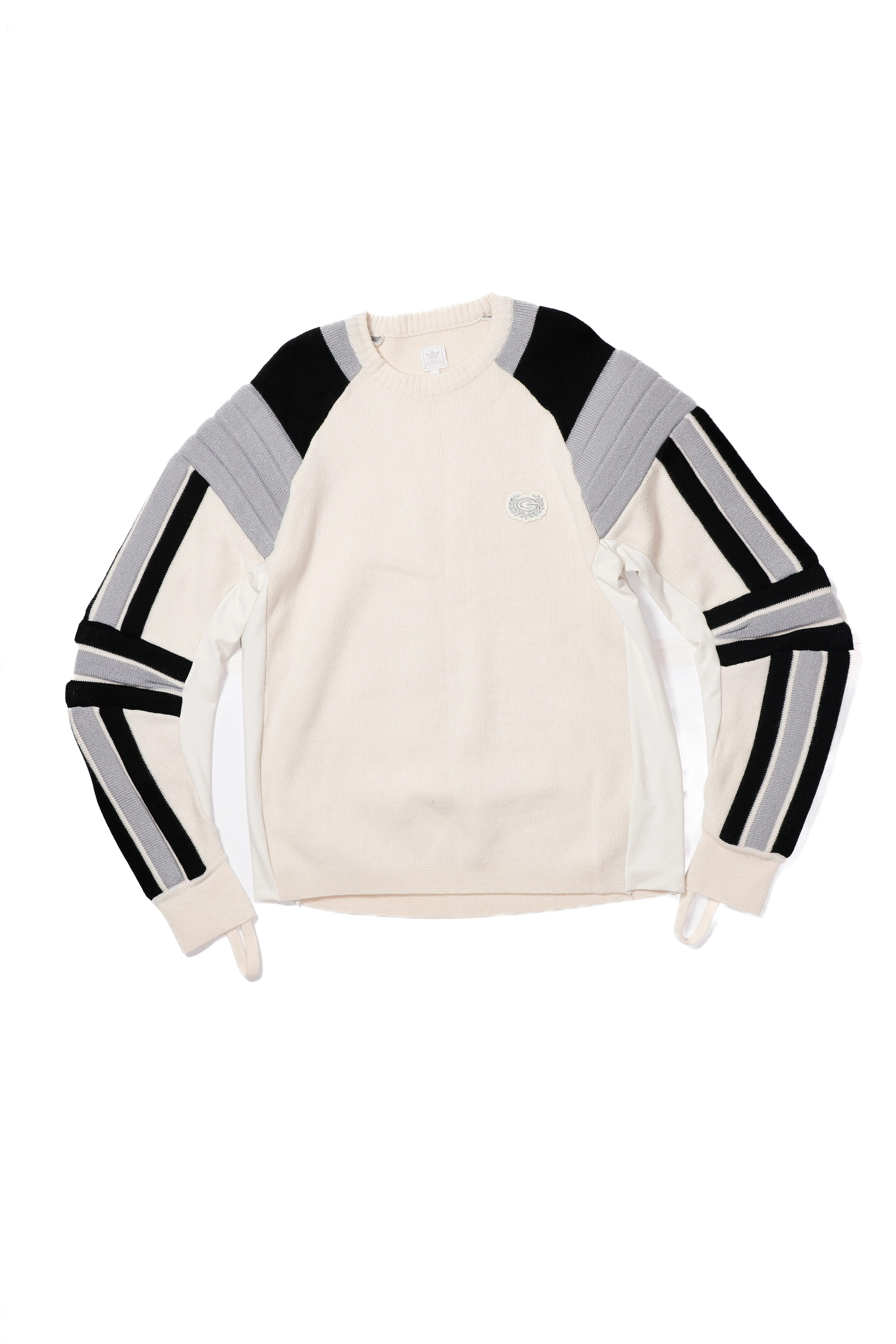 adidas Carlo Gruber Ski Sweater, Cream - L