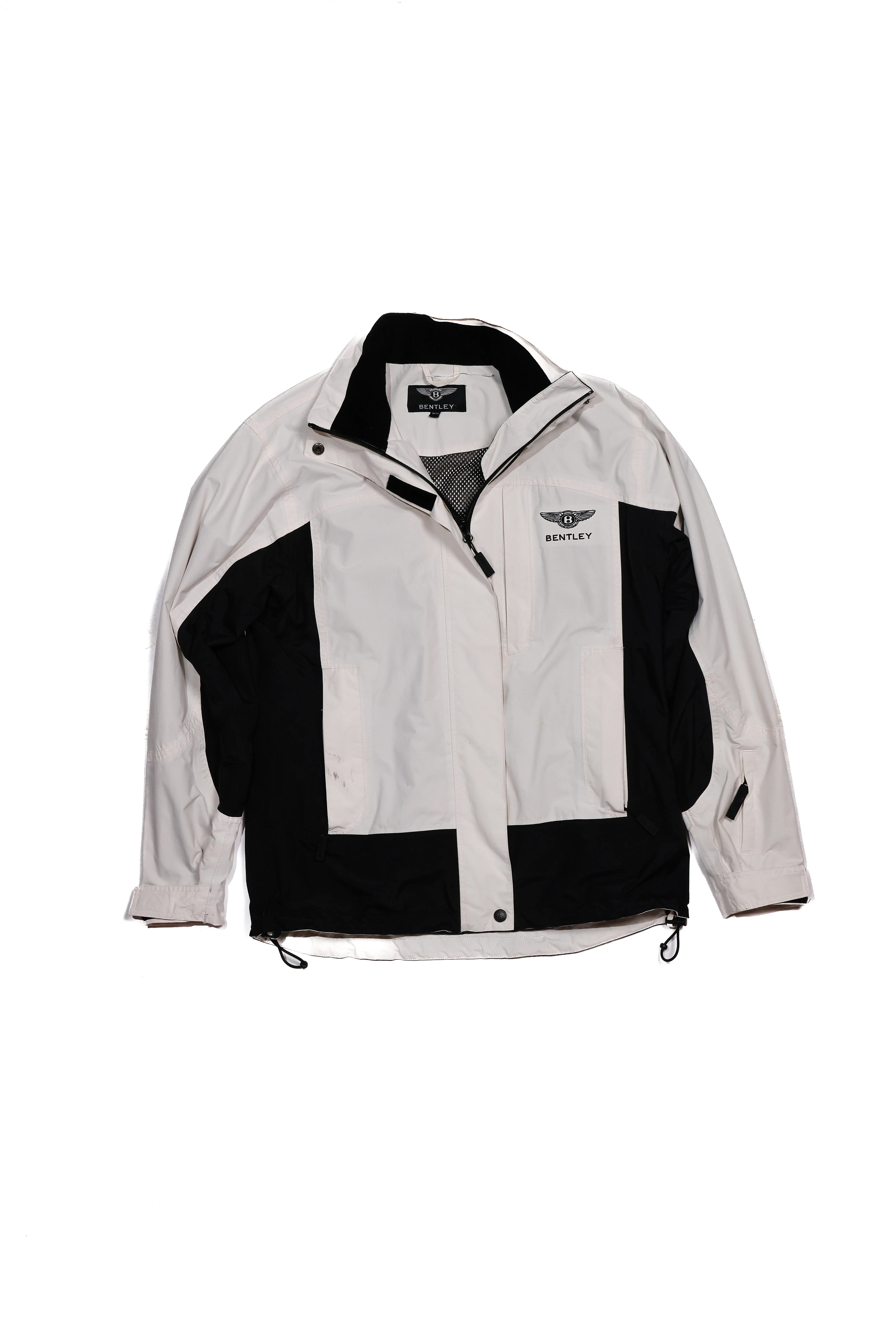 Bentley Overcoat, White And Black- M
