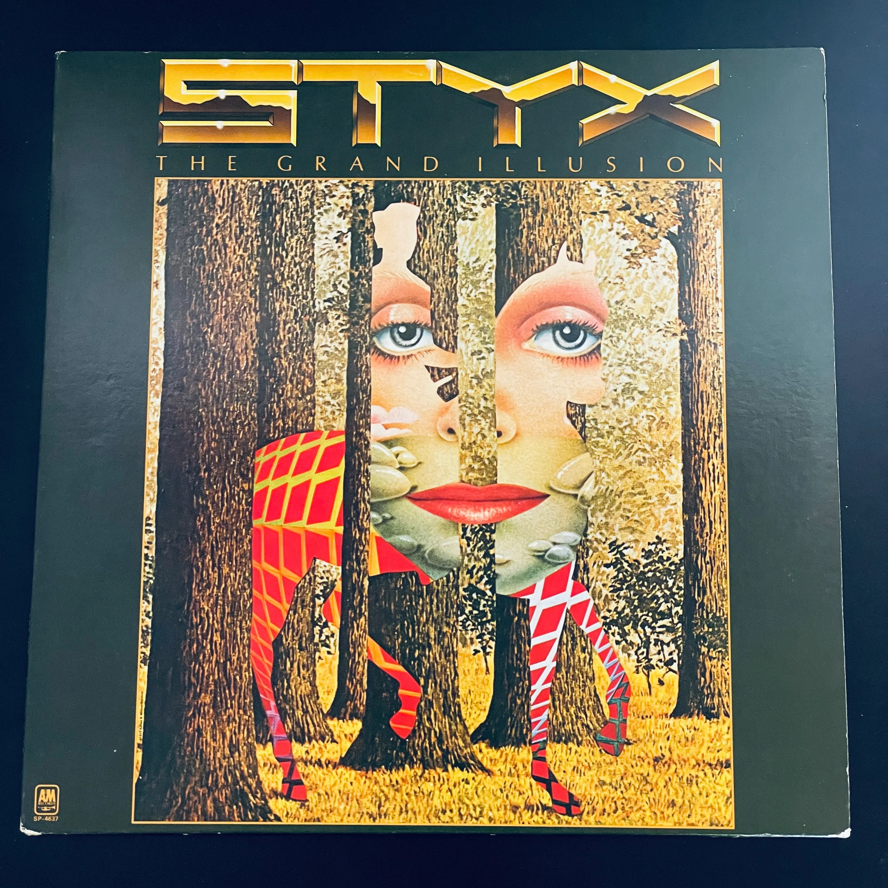 Styx The Grand Illusion Lp Used Vinyl Command