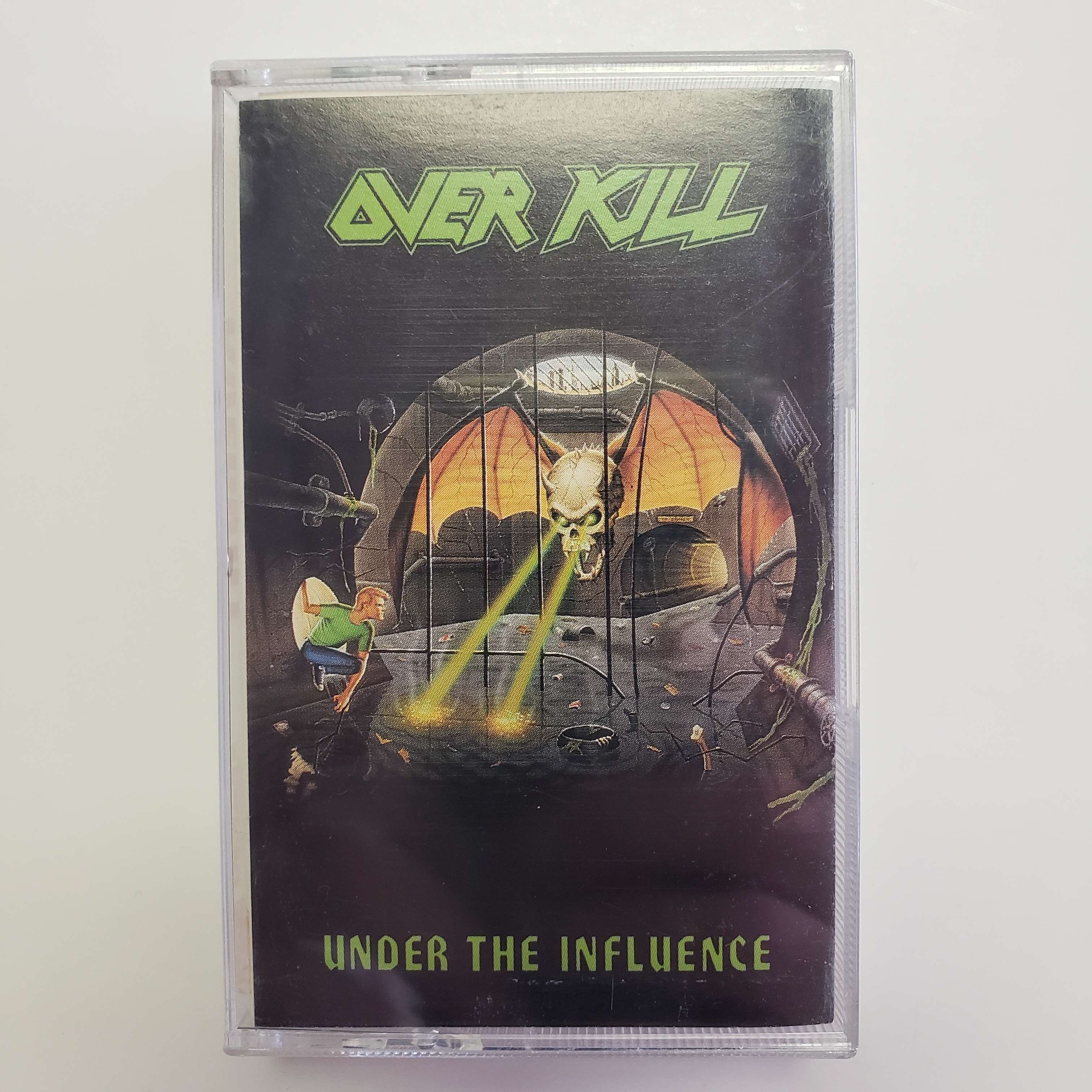 Overkill Under The Influence Original Cassette Tape Vinyl Command