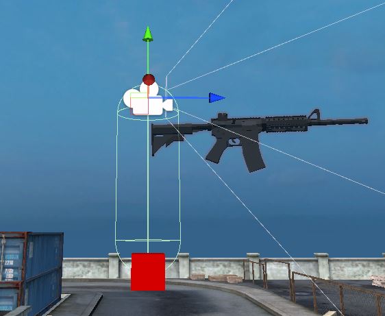 Boxcast from center to maxdistance for ground check.