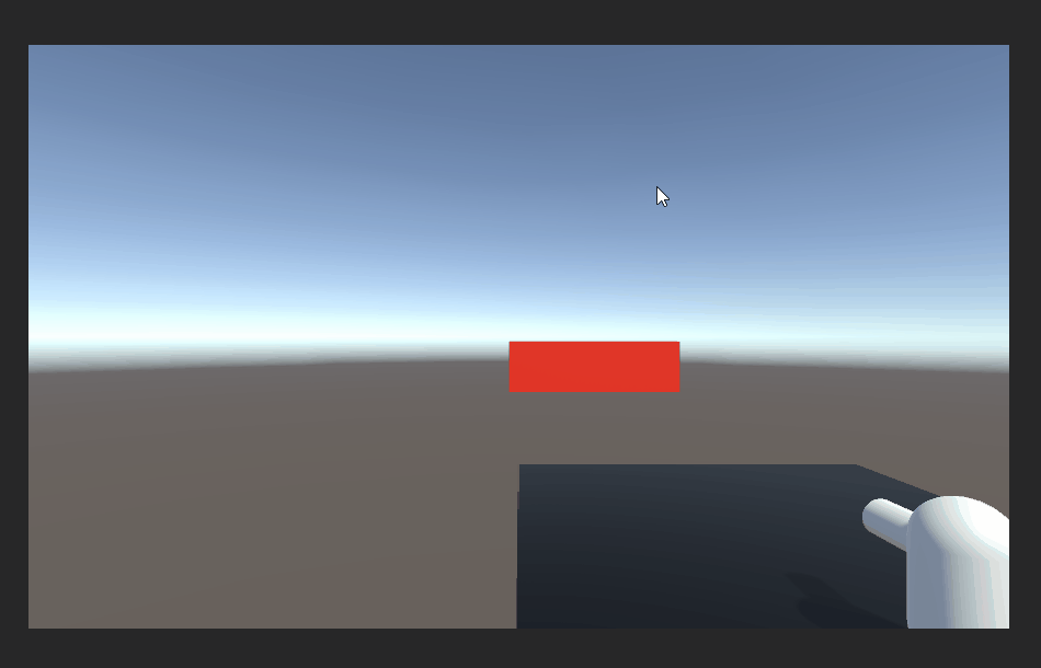 Bullets spawning and moving towards the target.